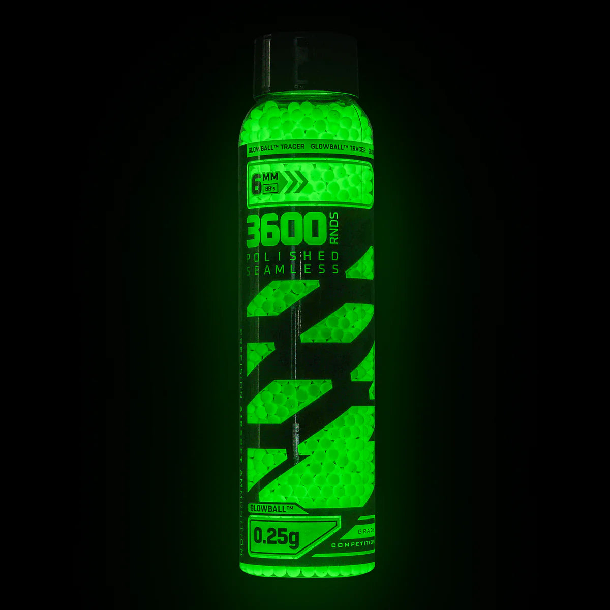 Glowball™ Tracer .20g BB's - 3600ct - Green - Image 5