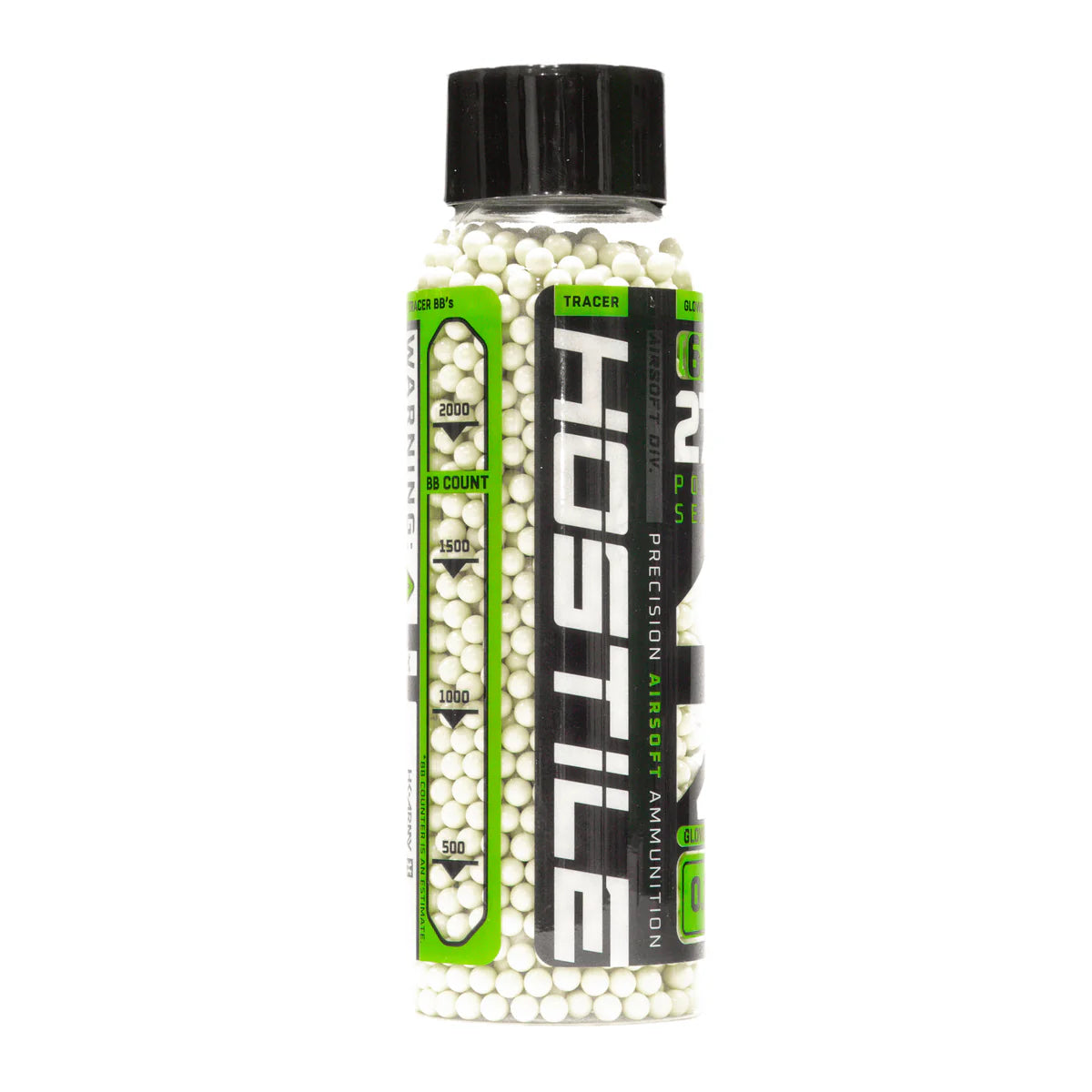 Glowball™ Tracer .28g BB's - 2700ct - Green - Image 2