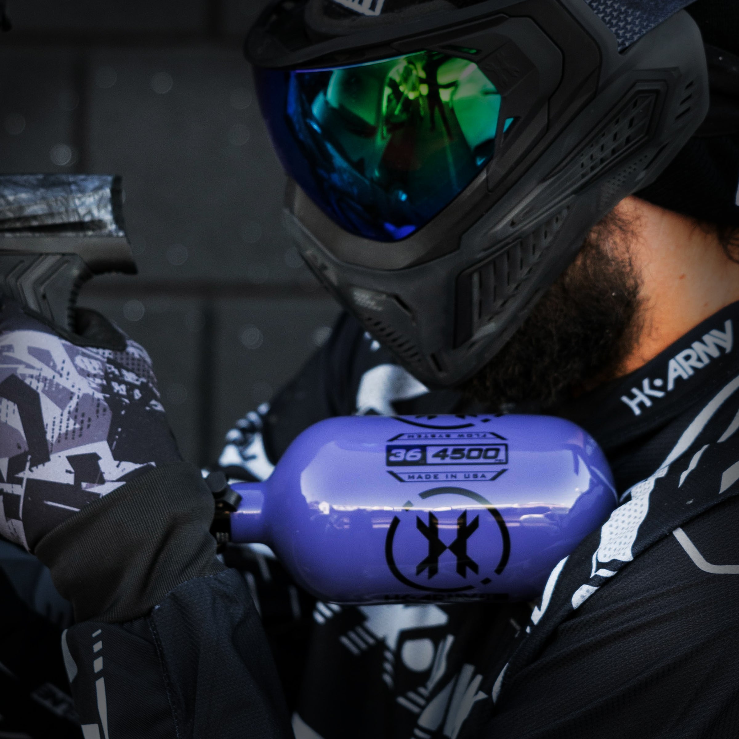 36ci / 4500psi Extra Lite Carbon Fiber Tank - PRO Reg - Icon Purple - Image 5
