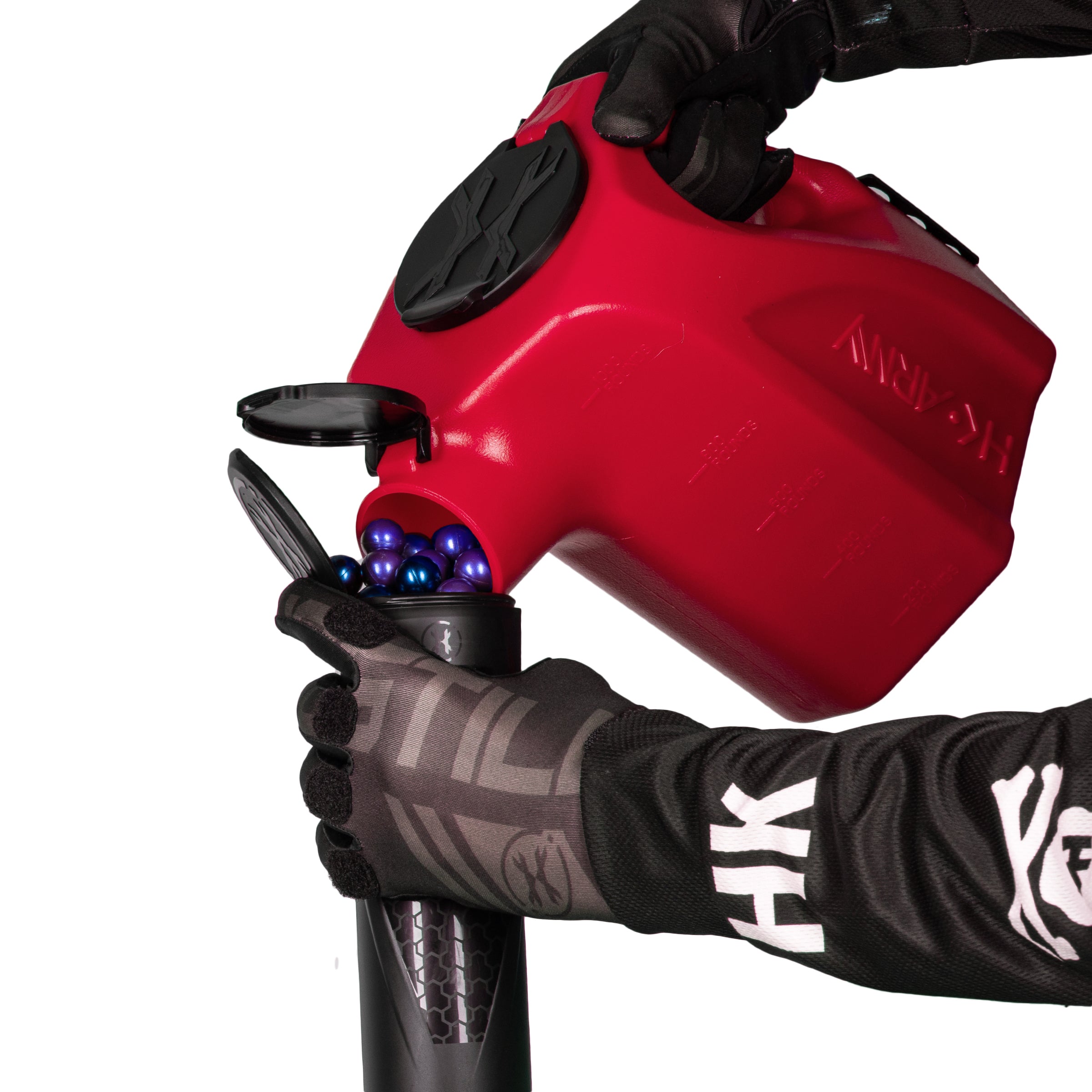 Reload 1000 Round Paintball Hauler / Pod Filler - Red - Image 2