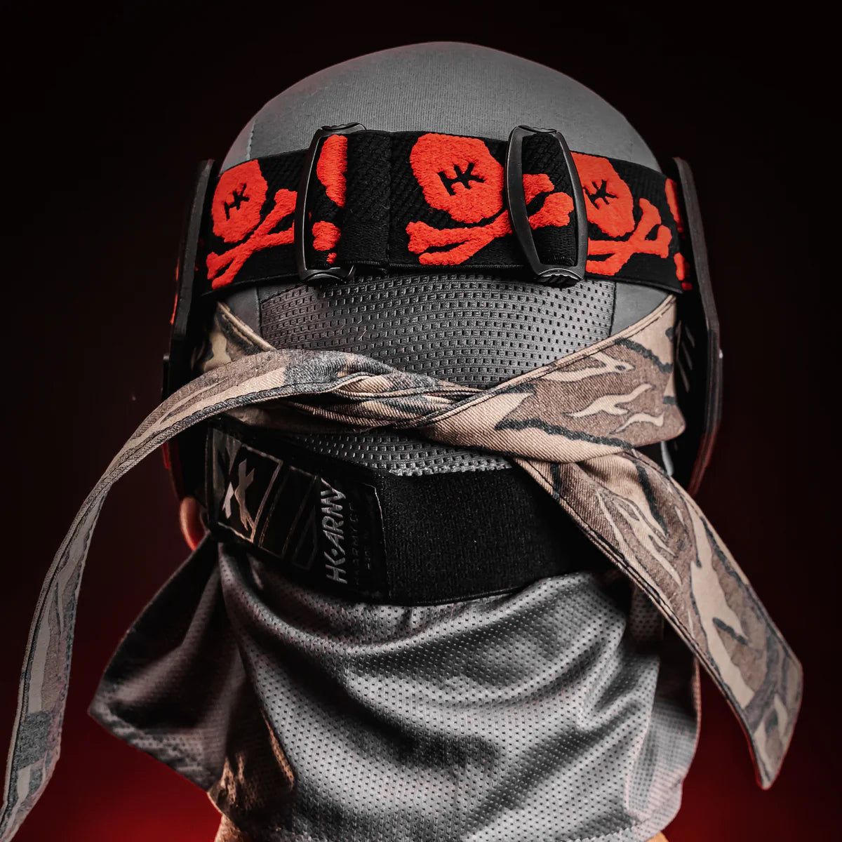 Goggle Strap - Bones Red - Image 5