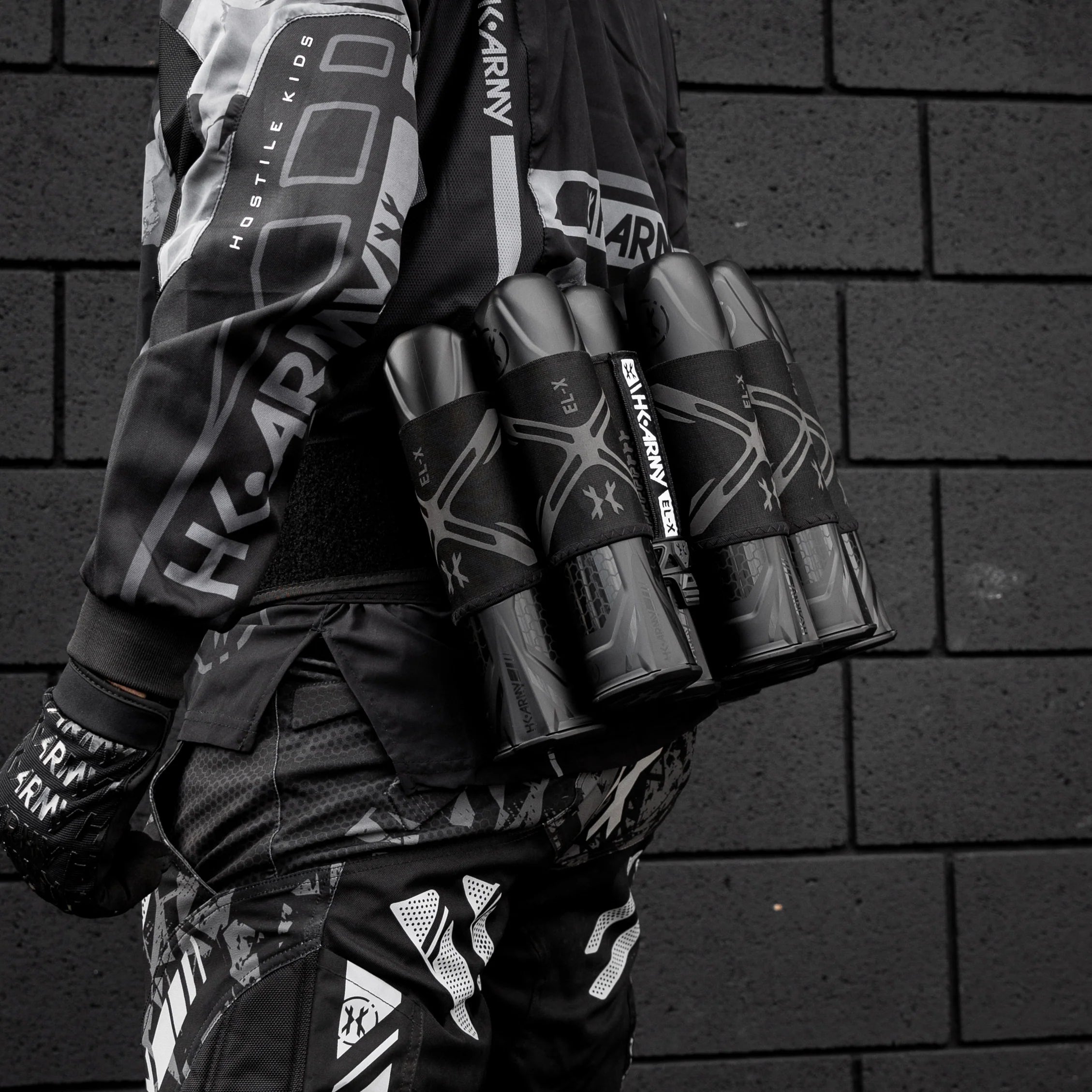 ELX Paintball Harness | Shadow | 4+3+4 | HK Army - Image 9