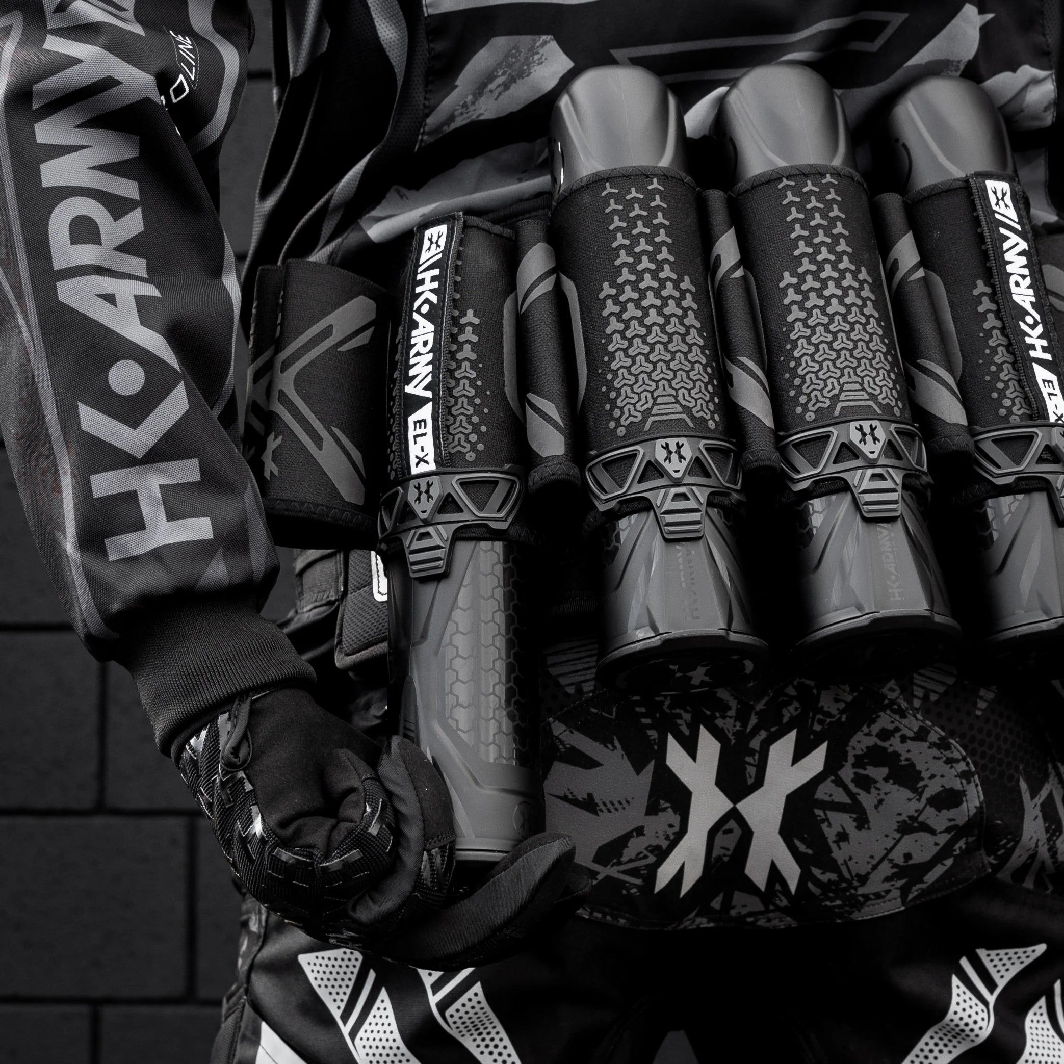 ELX Paintball Harness | Shadow | 4+3+4 | HK Army - Image 12