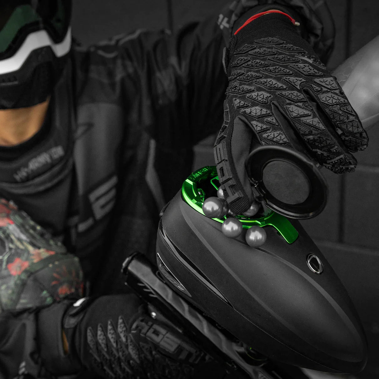 EVO R2 Metal Speed Feed | Color: Neon Green | HK Army - Image 6