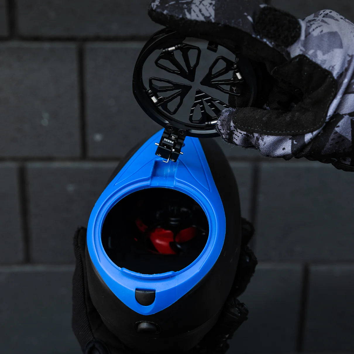 EVO Rotor/LTR Metal Speed Feed | Color: Black | HK Army - Image 4