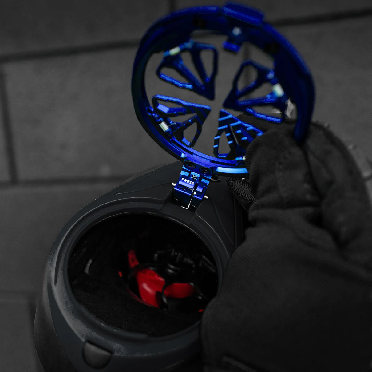 EVO Rotor/LTR Metal Speed Feed | Color: Blue | HK Army - Image 4