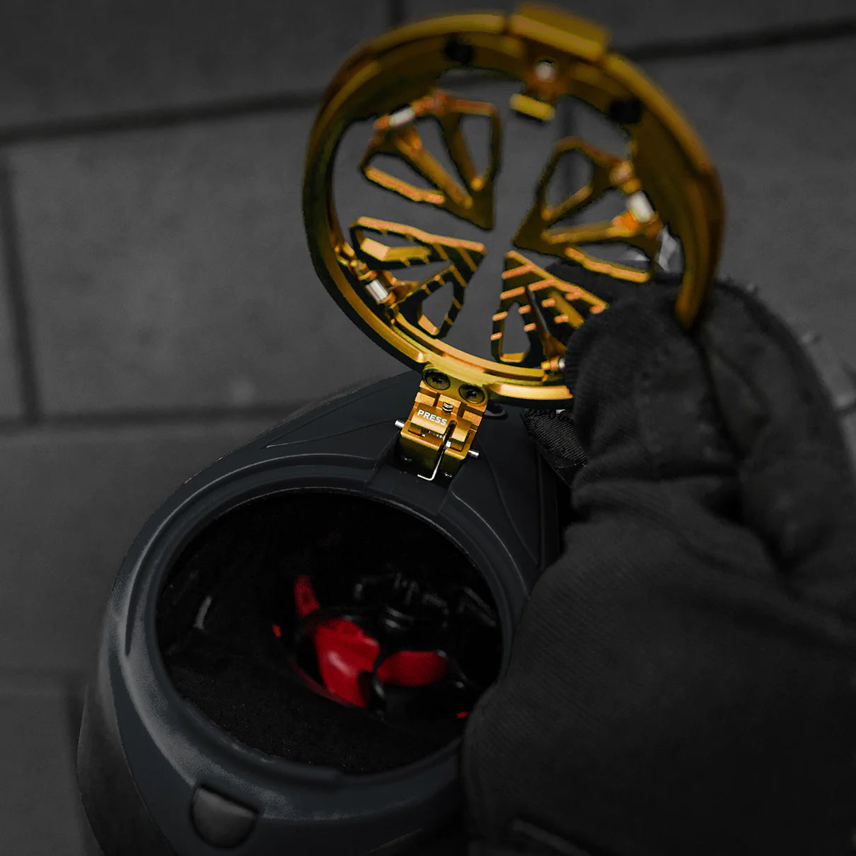 EVO Rotor/LTR Metal Speed Feed | Color: Gold | HK Army - Image 4