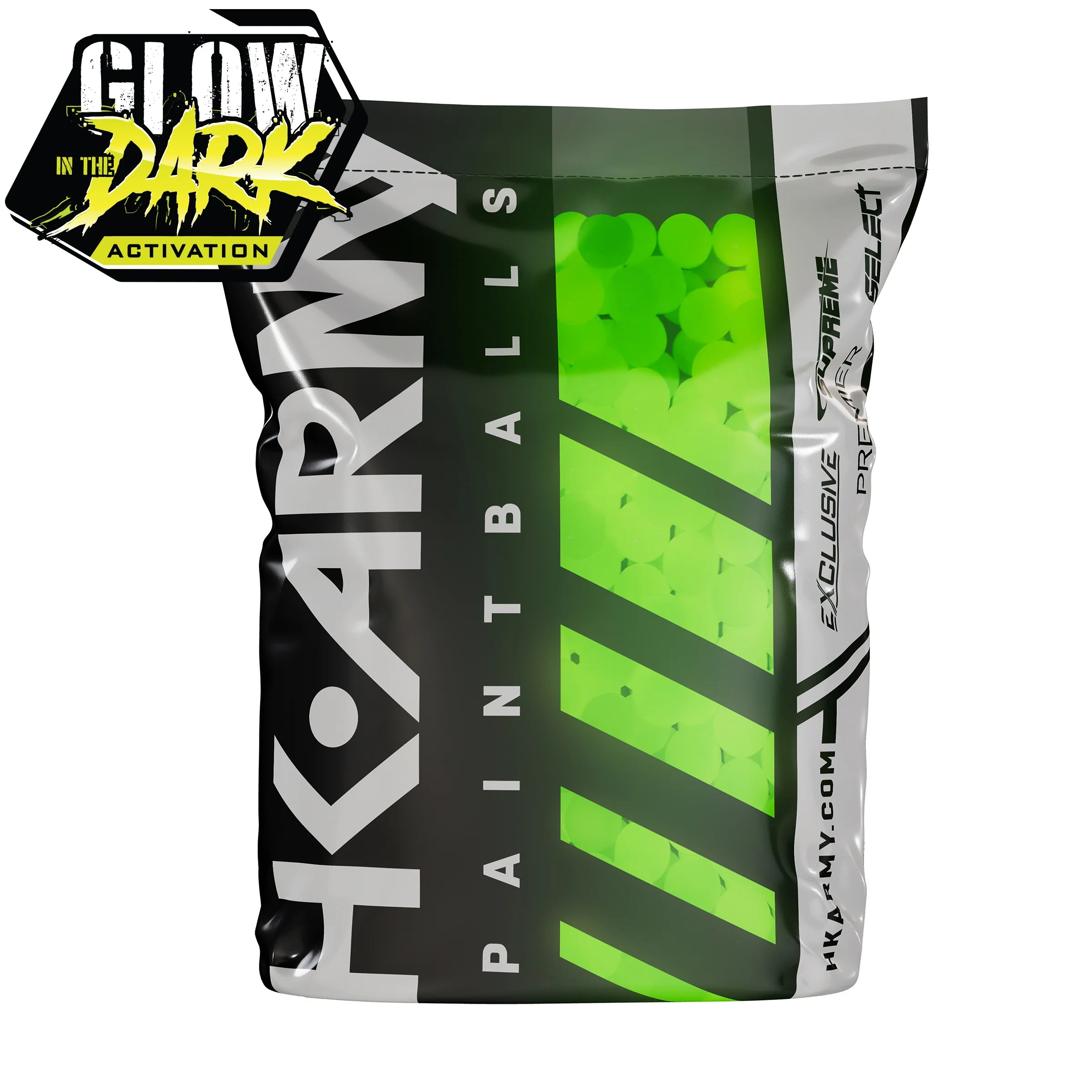 Paintballs | Glow In The Dark Fill | 500 Counts | 0.68 Cal | HK Army