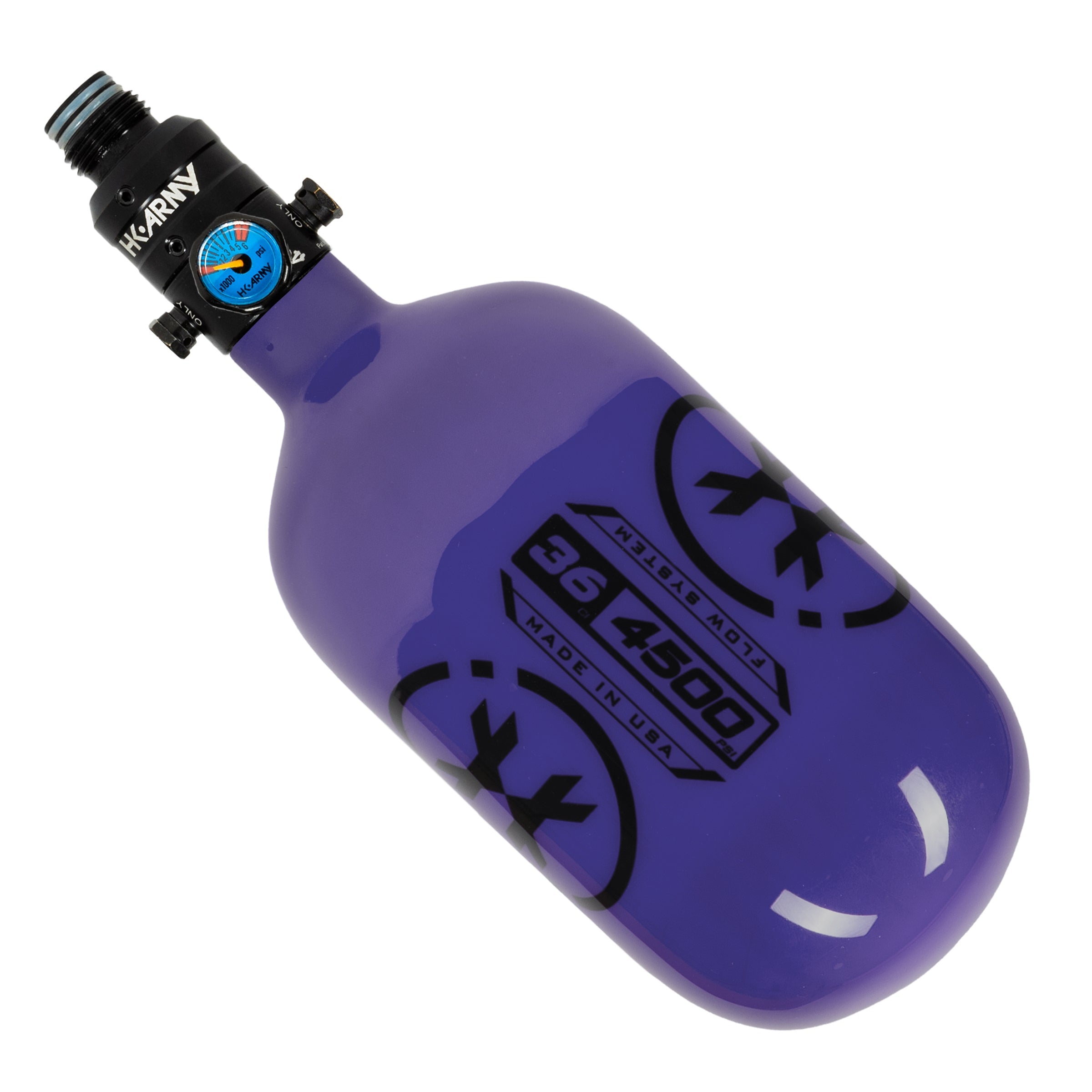 36ci / 4500psi Extra Lite Carbon Fiber Tank - PRO Reg - Icon Purple - Image 7