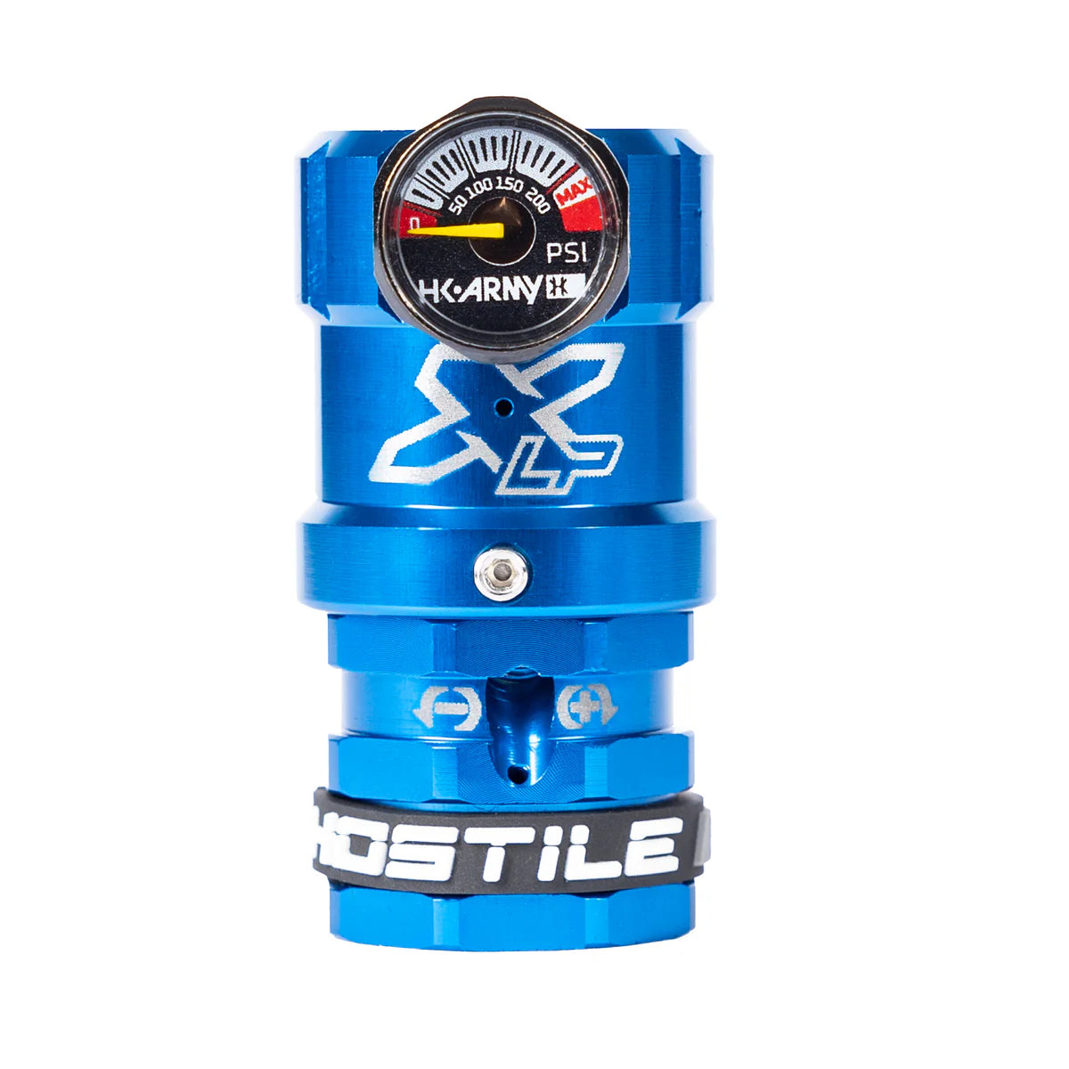 Hostile® XLP Regulator - Side Port Quick-Disconnect - Blue - Image 10