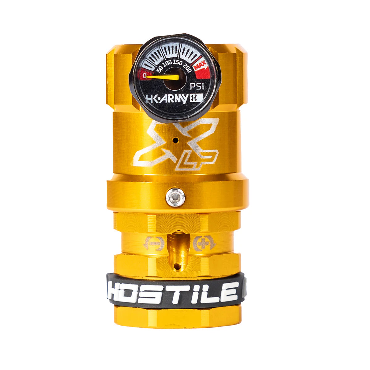 Hostile® XLP Regulator - Side Port Quick-Disconnect - Gold - Image 10