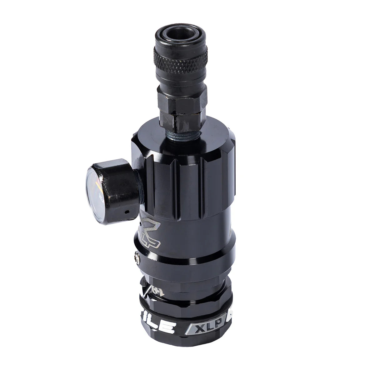 Hostile® XLP Regulator - Top Port Quick-Disconnect - Black - Image 5