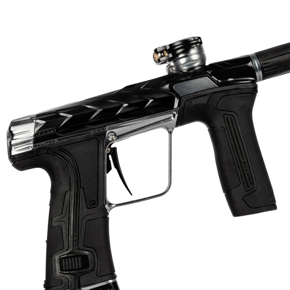 HK Fossil - Eclipse CS3 - Stealth (Black/Pewter) | Paintball Electronic Marker - Image 3