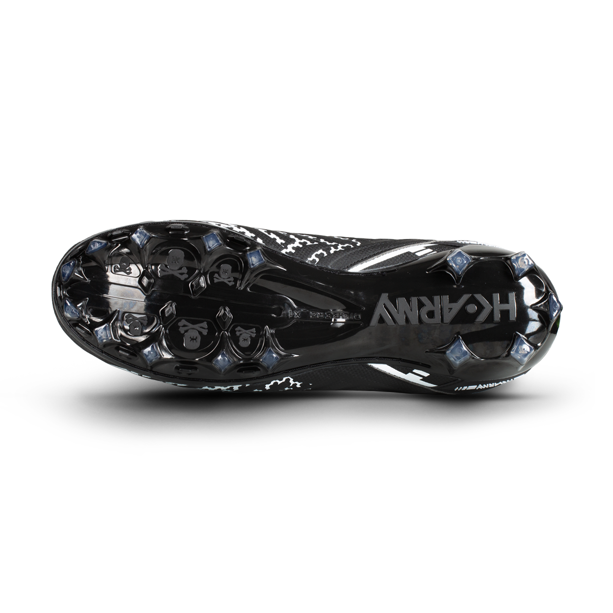 LT Diggerz_X1 - Low Top Cleats - Black/White - Image 3