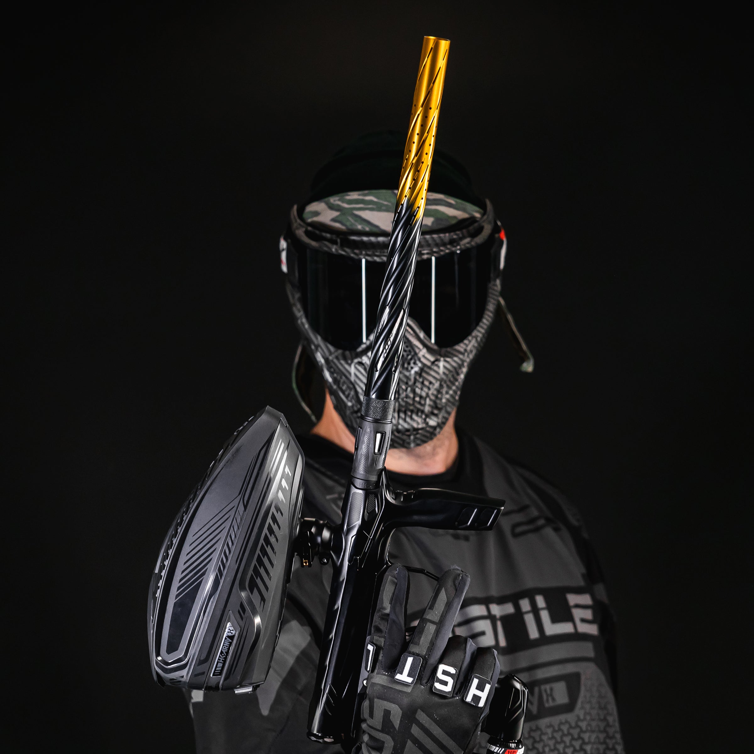 LAZR Elite Orbit Barrel Tip - Black/Gold Fade - Image 2