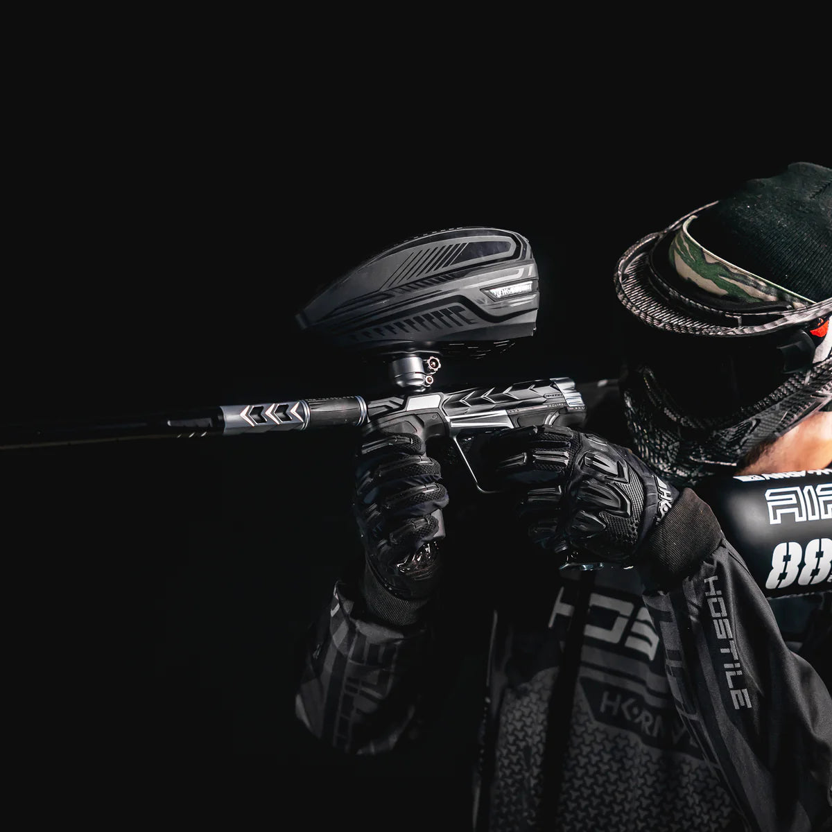 HK Fossil - Eclipse CS3 - Stealth (Black/Pewter) | Paintball Electronic Marker - Image 5
