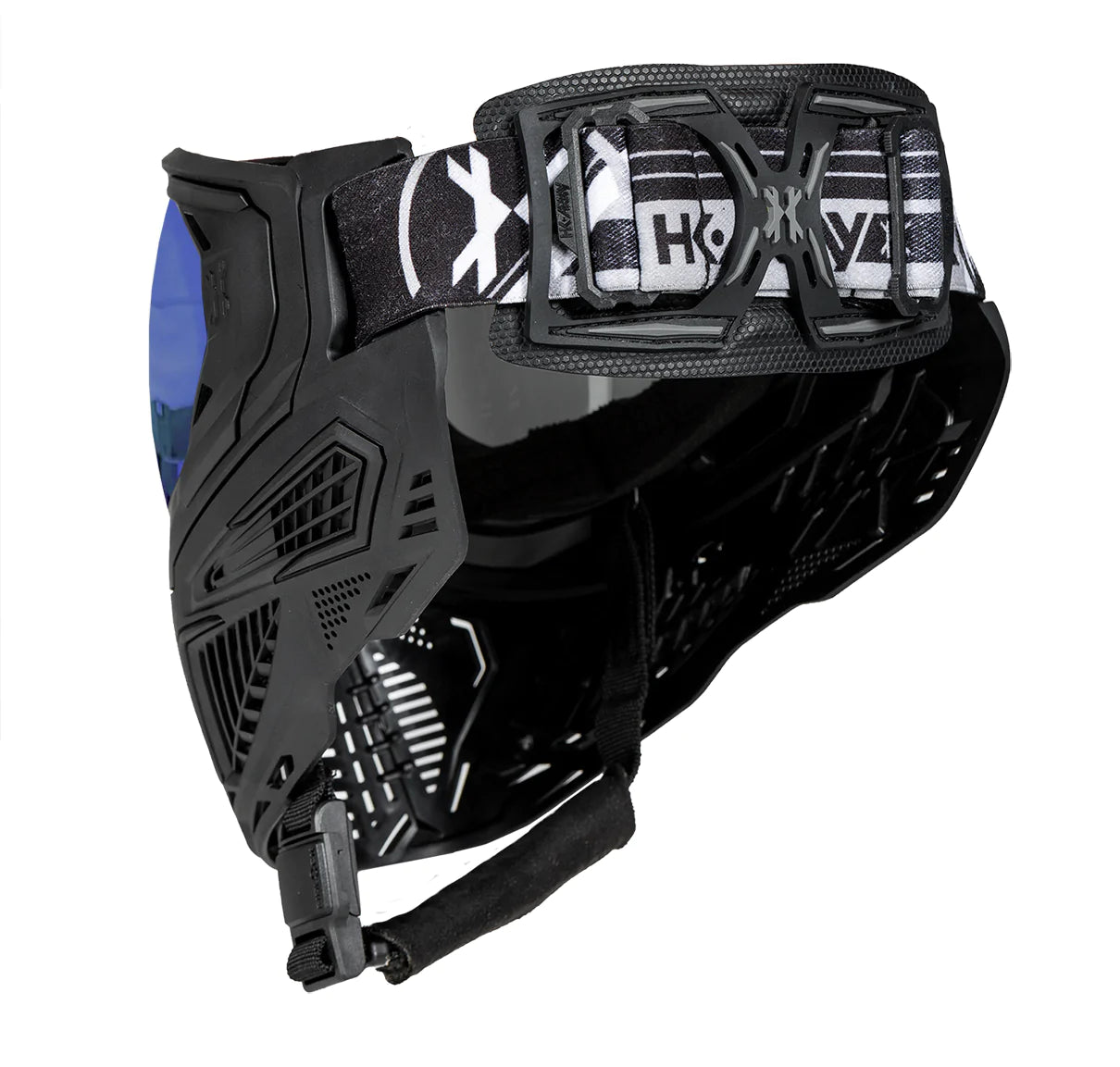 Slr Goggle - Tsunami (Black/Black/Black) Arctic Lens | Paintball Goggle | Mask | Hk Army - Image 5
