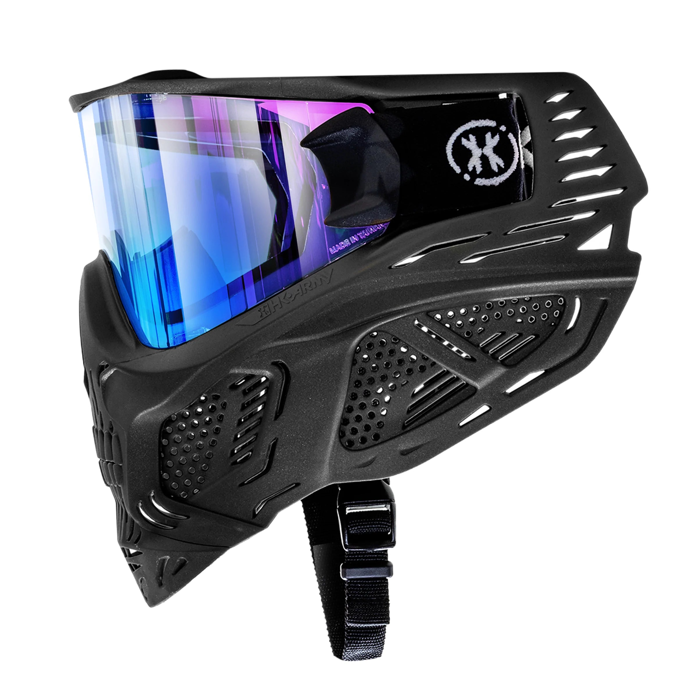 Hstl Skull Goggle "Reaper" - Black W/ Ice Lens | Paintball Goggle | Mask | Hk Army - Image 3