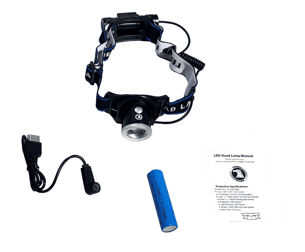 HEADLAMP- 600 LUMENS | Osprey Scopes - Image 6