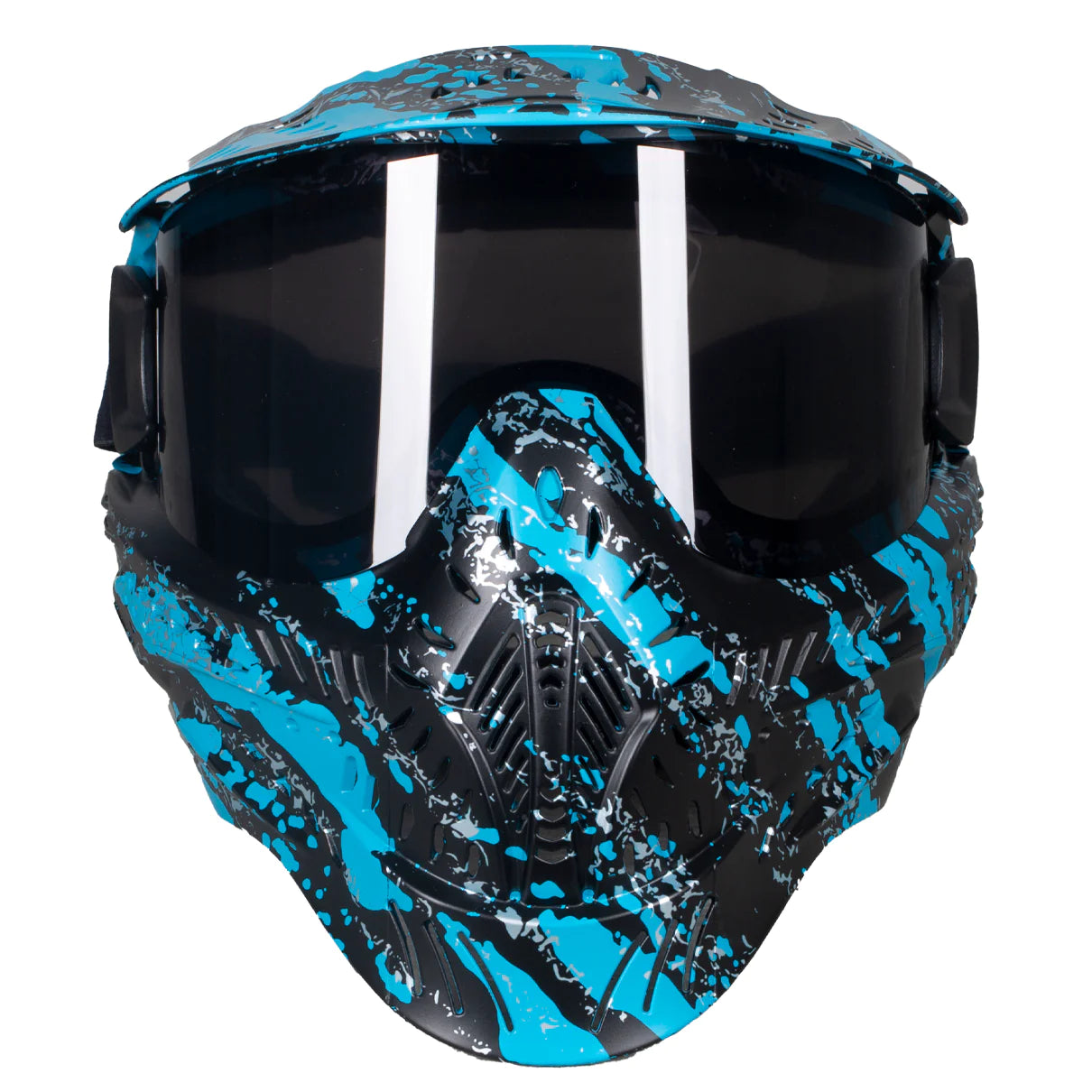 HSTL Goggle | Fracture Black/Torquoise | Paintball & Airsoft Goggle - Image 6