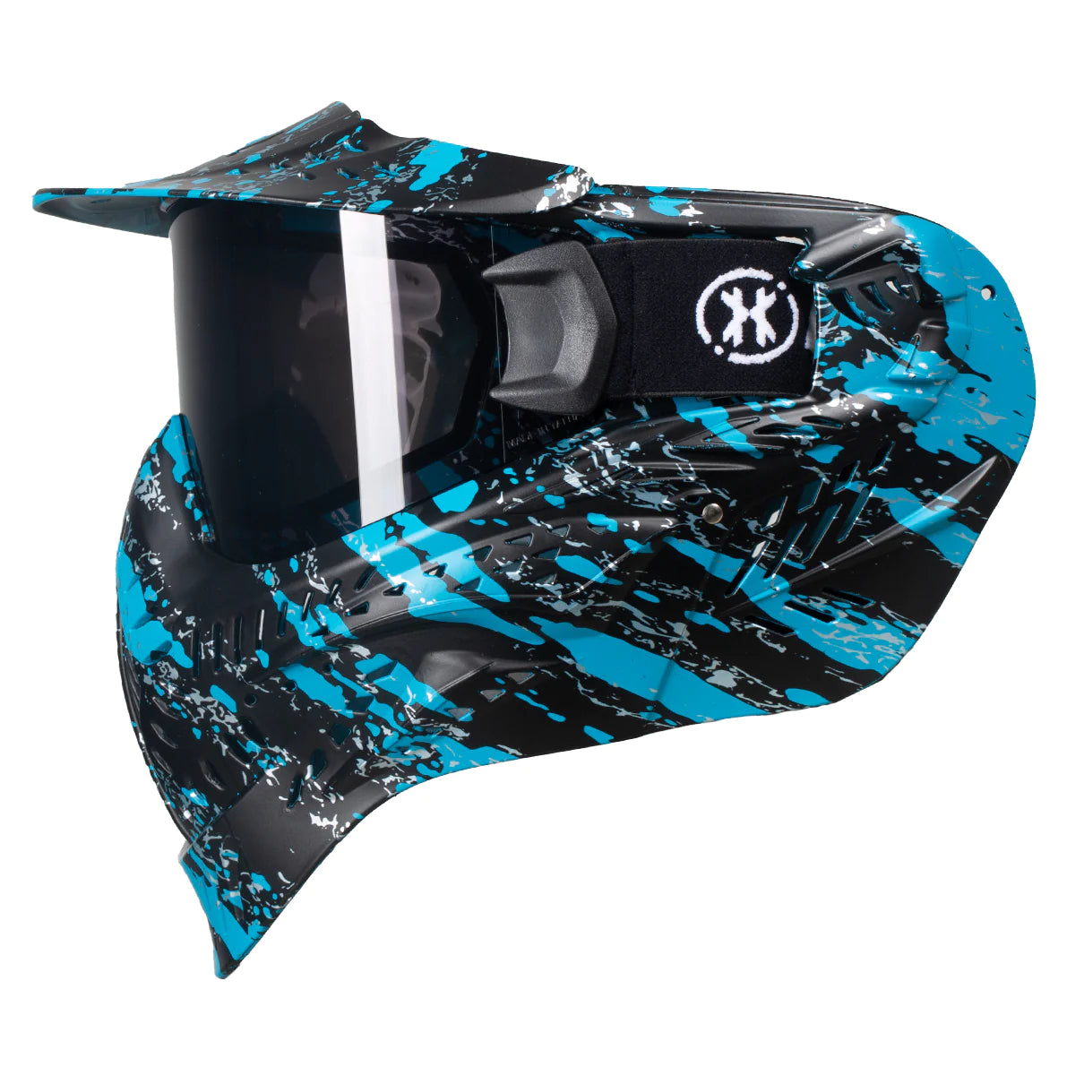 HSTL Goggle | Fracture Black/Torquoise | Paintball & Airsoft Goggle - Image 3