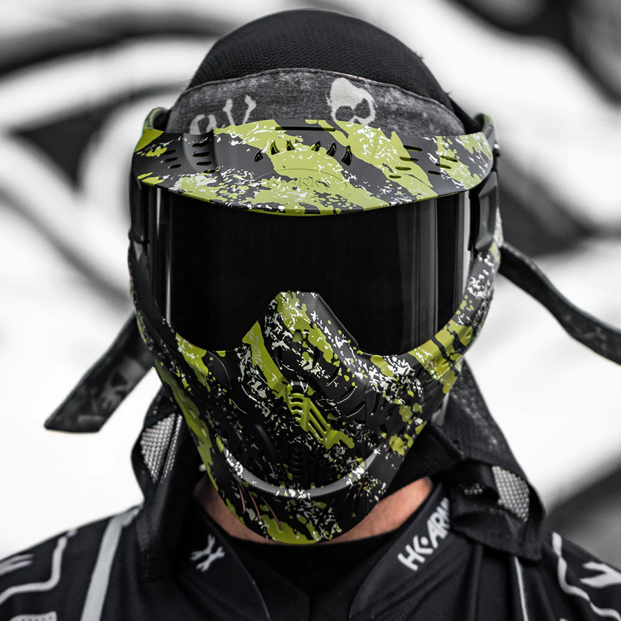 HSTL Goggle - Fracture Black/Turquoise - Image 2