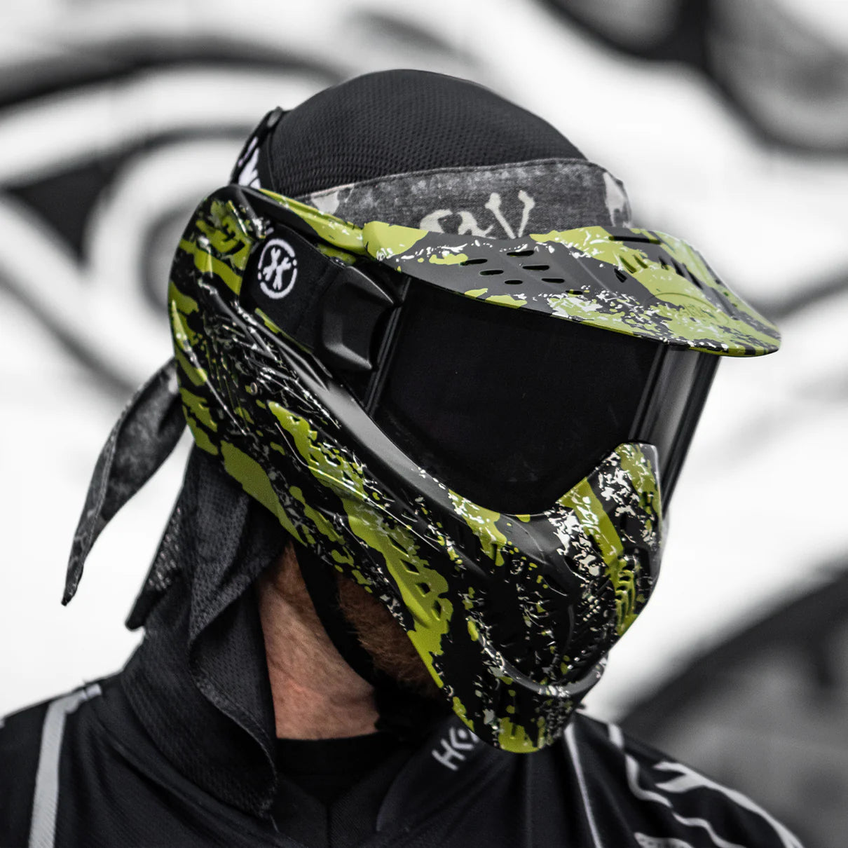 HSTL Goggle - Fracture Black/Turquoise - Image 4