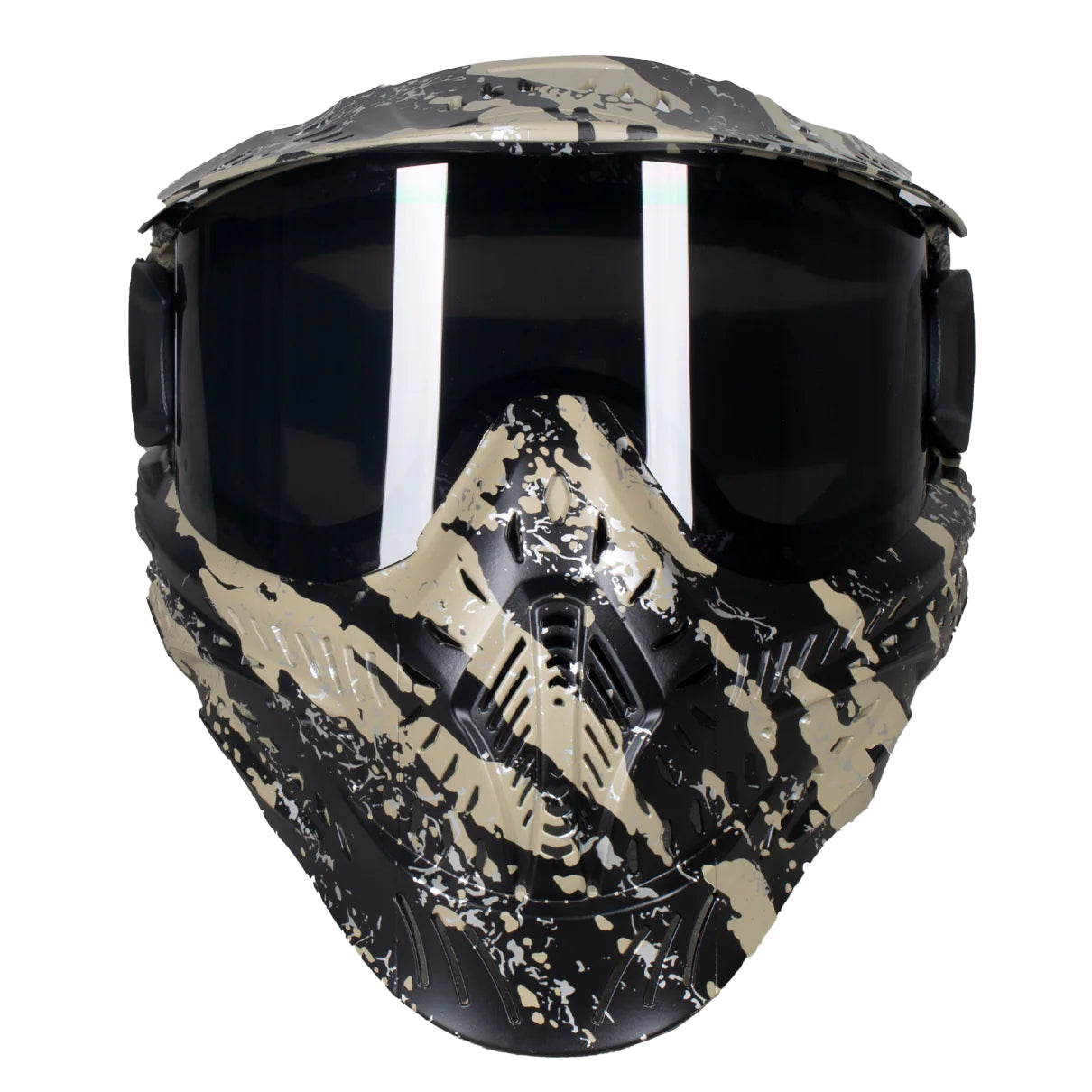 HSTL Goggle | Fracture Black/Tan | Paintball & Airsoft Goggle - Image 7