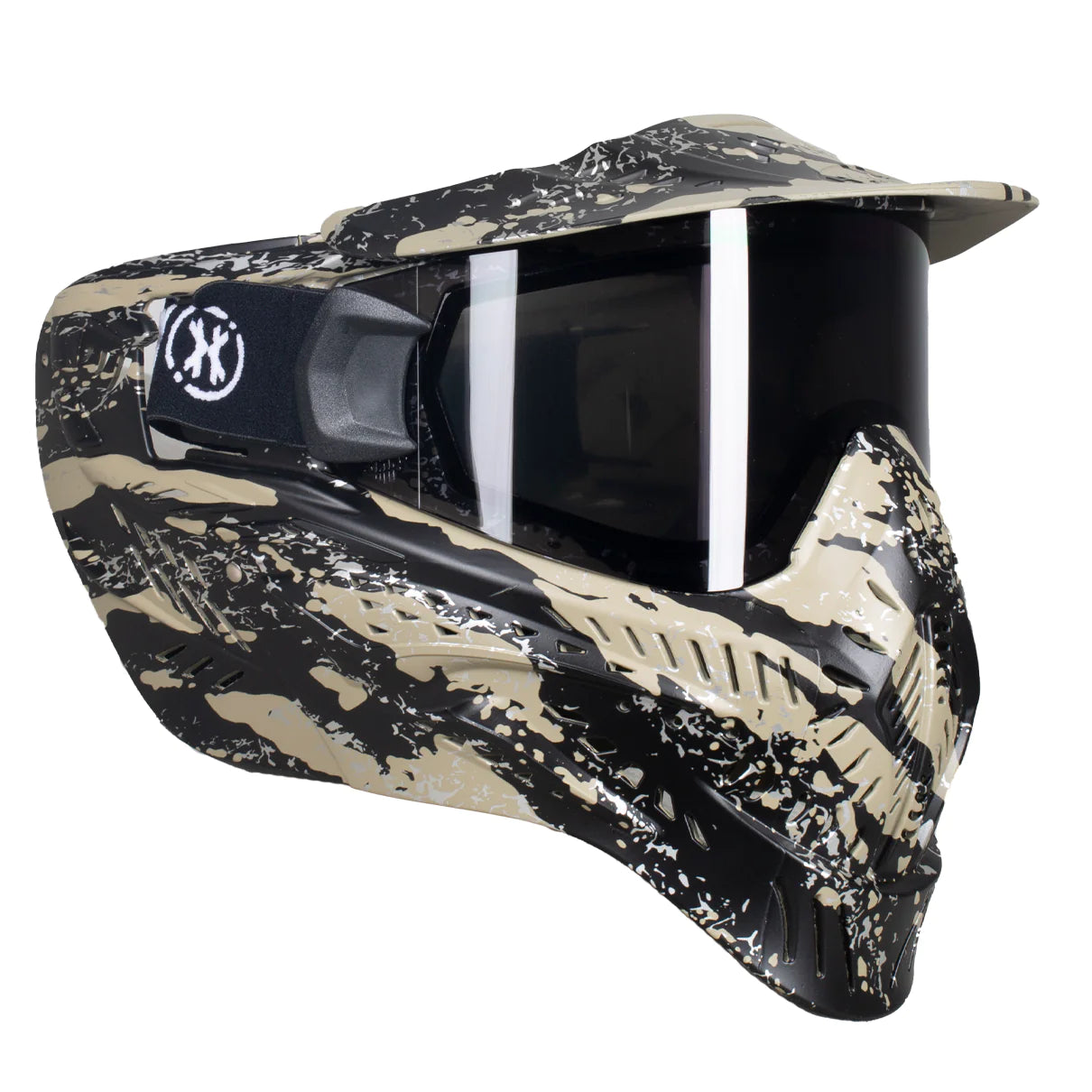 HSTL Goggle | Fracture Black/Tan | Paintball & Airsoft Goggle - Image 6