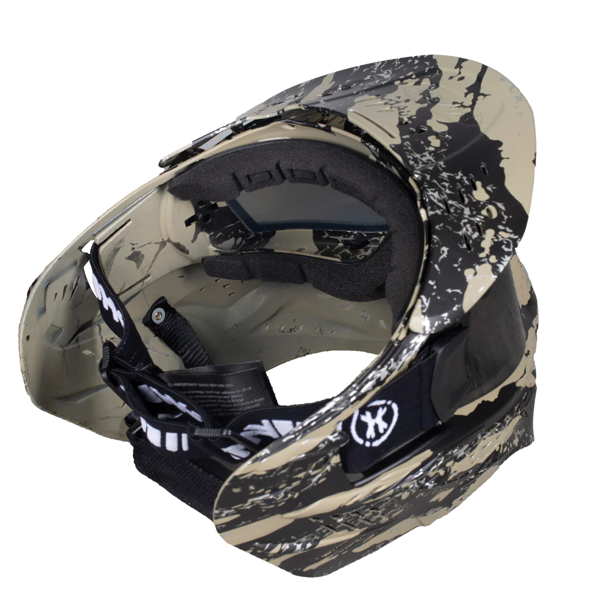 HSTL Goggle | Fracture Black/Tan | Paintball & Airsoft Goggle - Image 5
