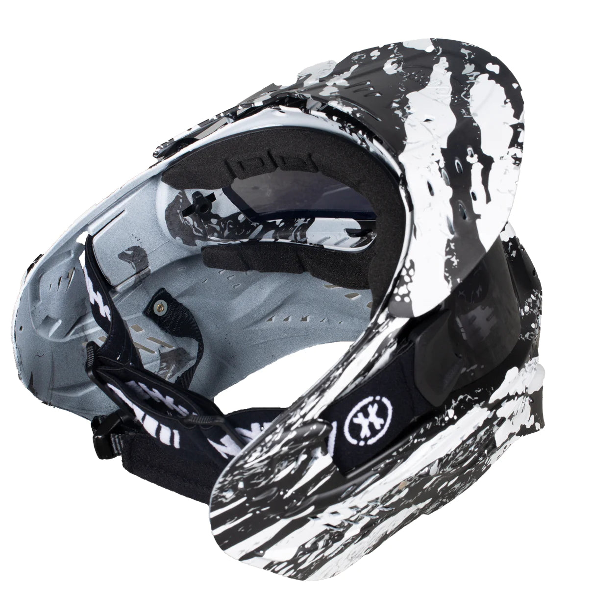 HSTL Goggle | Fracture Black/White | Paintball & Airsoft Goggle - Image 5