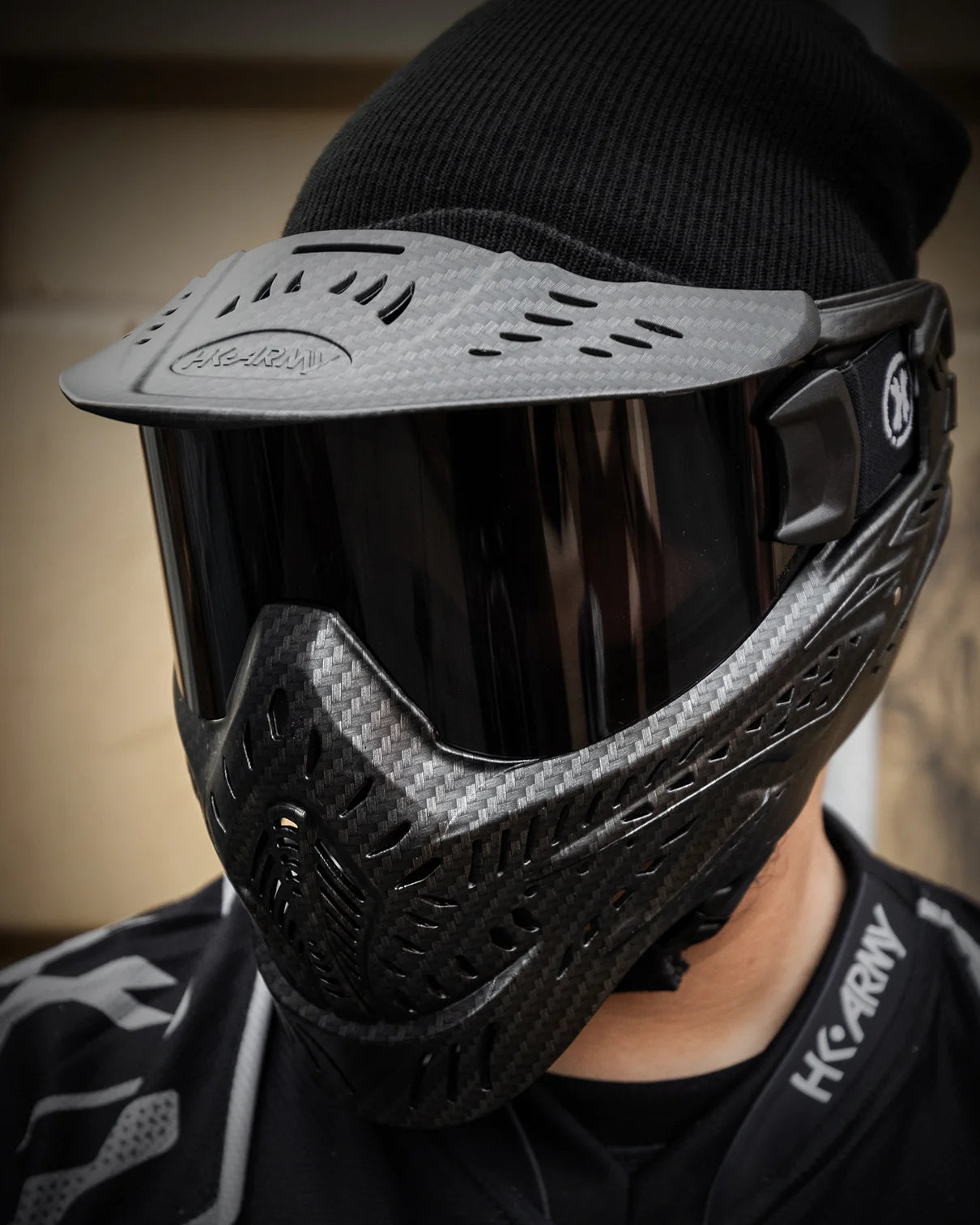 HSTL Goggle | Carbon Fiber | Paintball & Airsoft Goggle - Image 2
