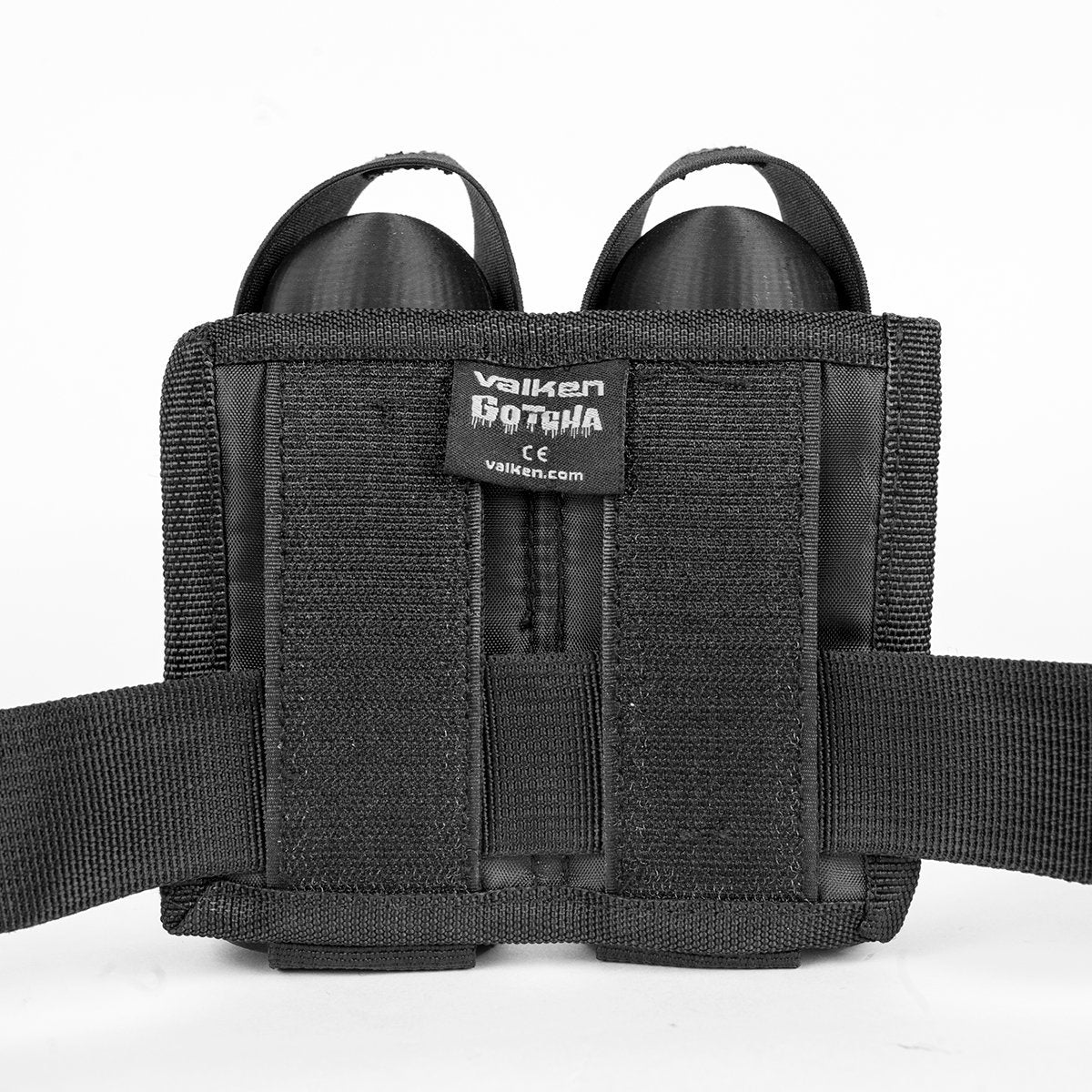 Gotcha Twin Pouch Paintball Harness With Web Belt | Paintball Pod Harness | Valken - Image 2
