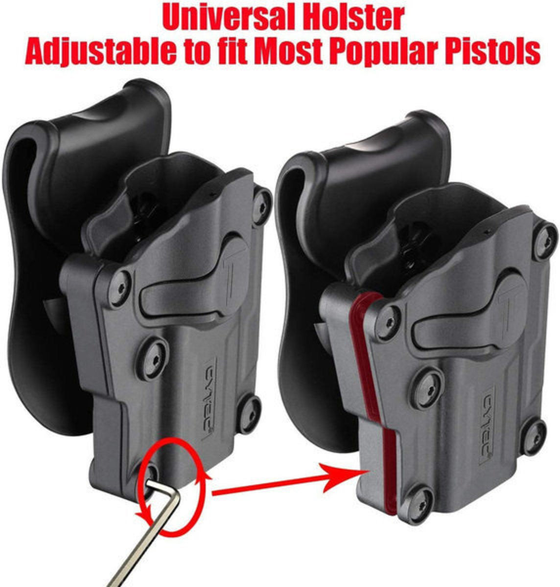 Cytac Universal Owb Fde Holster - Rh - Image 4