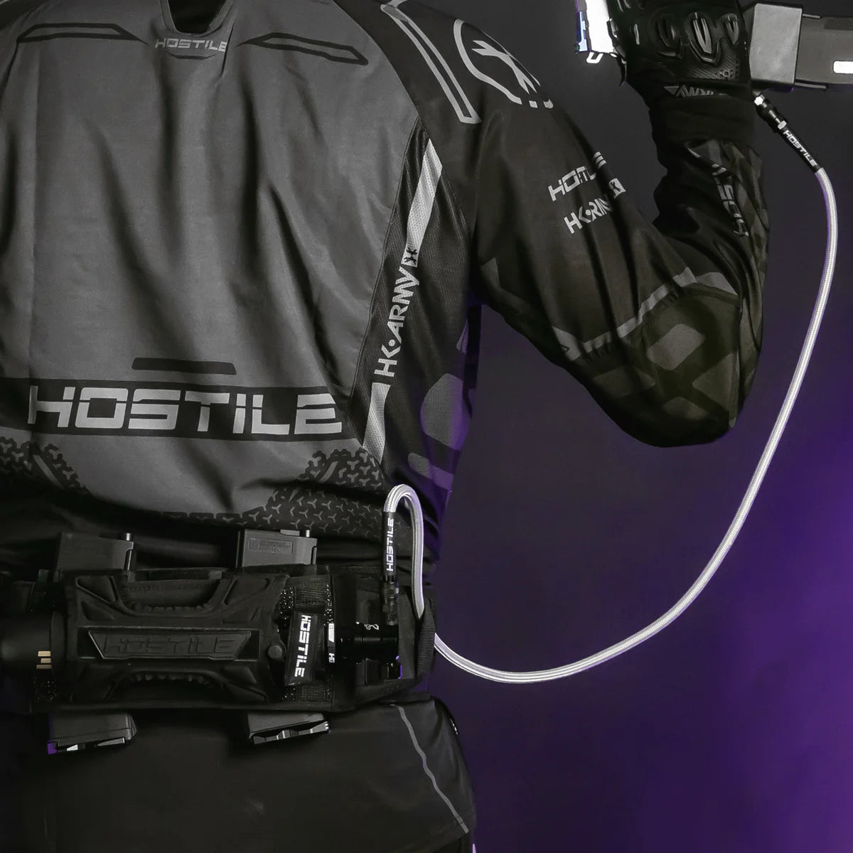 Hostile® Flex Line 42" Hose - Grey - Image 2