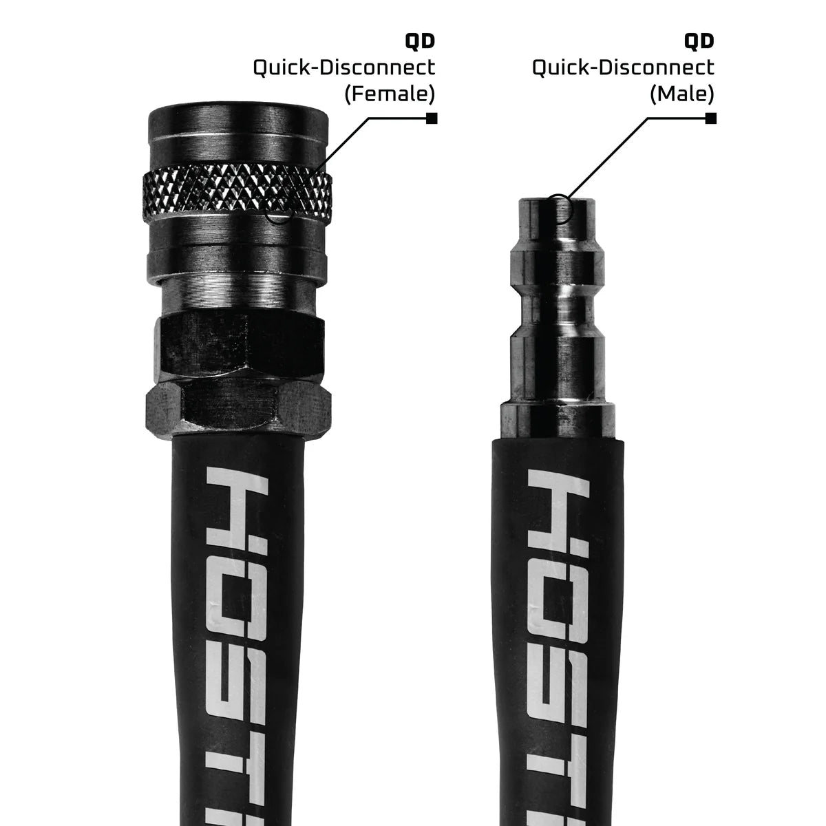 Hostile® Flex Line 42" Hose - Blue - Image 6