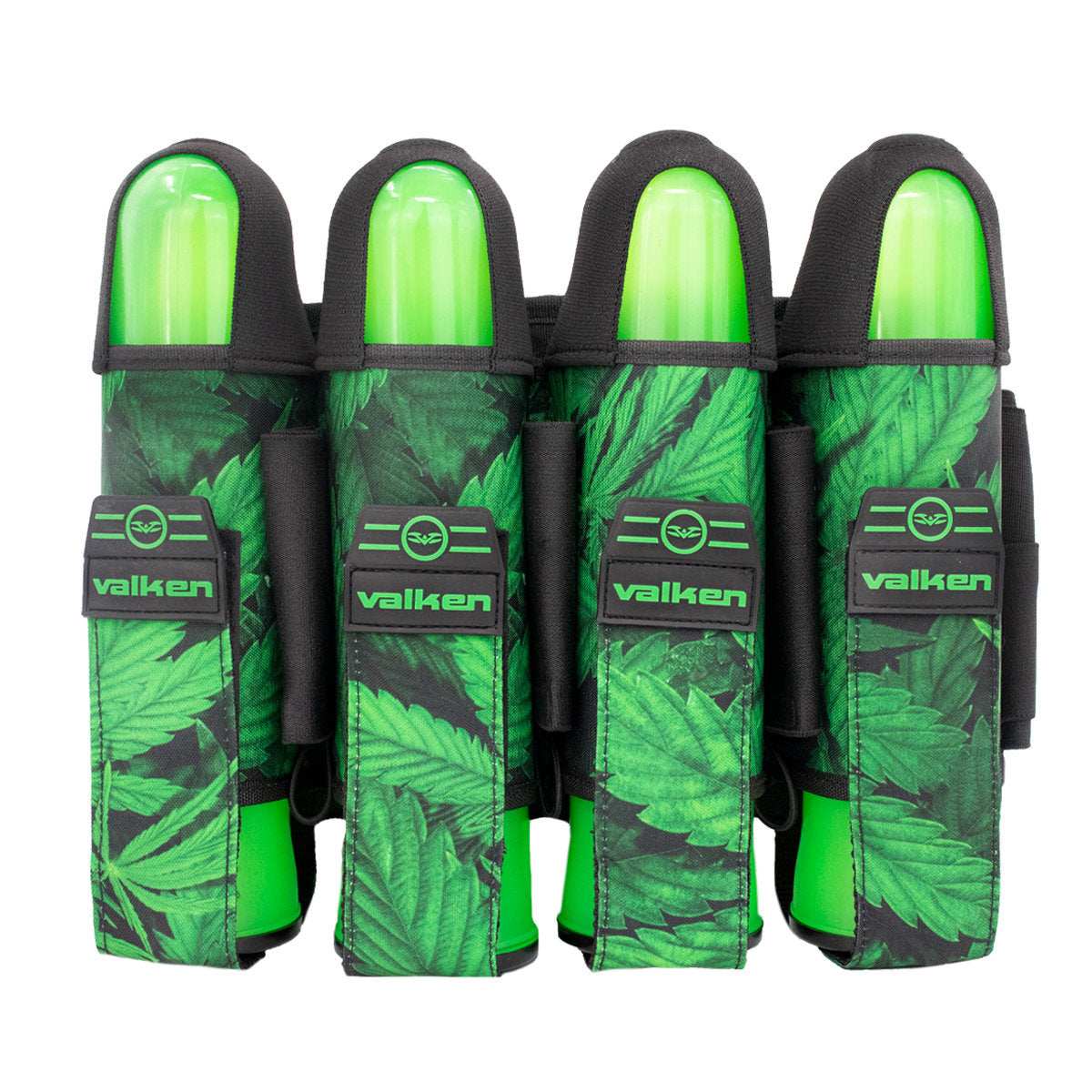 Valken Fate Gfx 4+3 Paintball Harness - Plants Green | Paintball Pod Harness