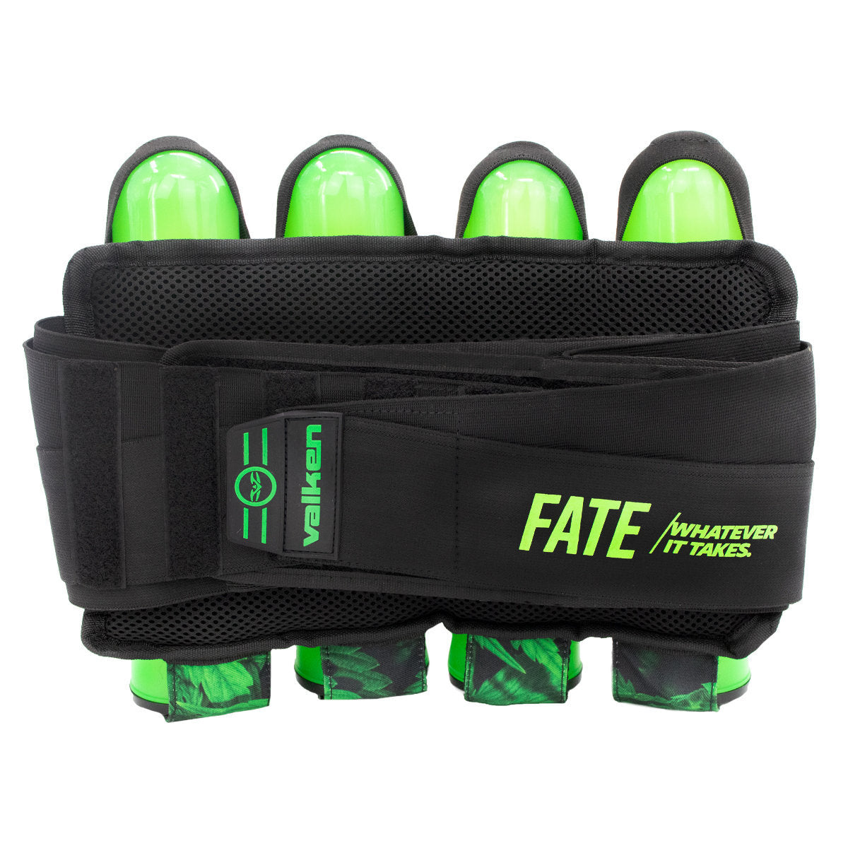 Valken Fate Gfx 4+3 Paintball Harness - Plants Green | Paintball Pod Harness - Image 2