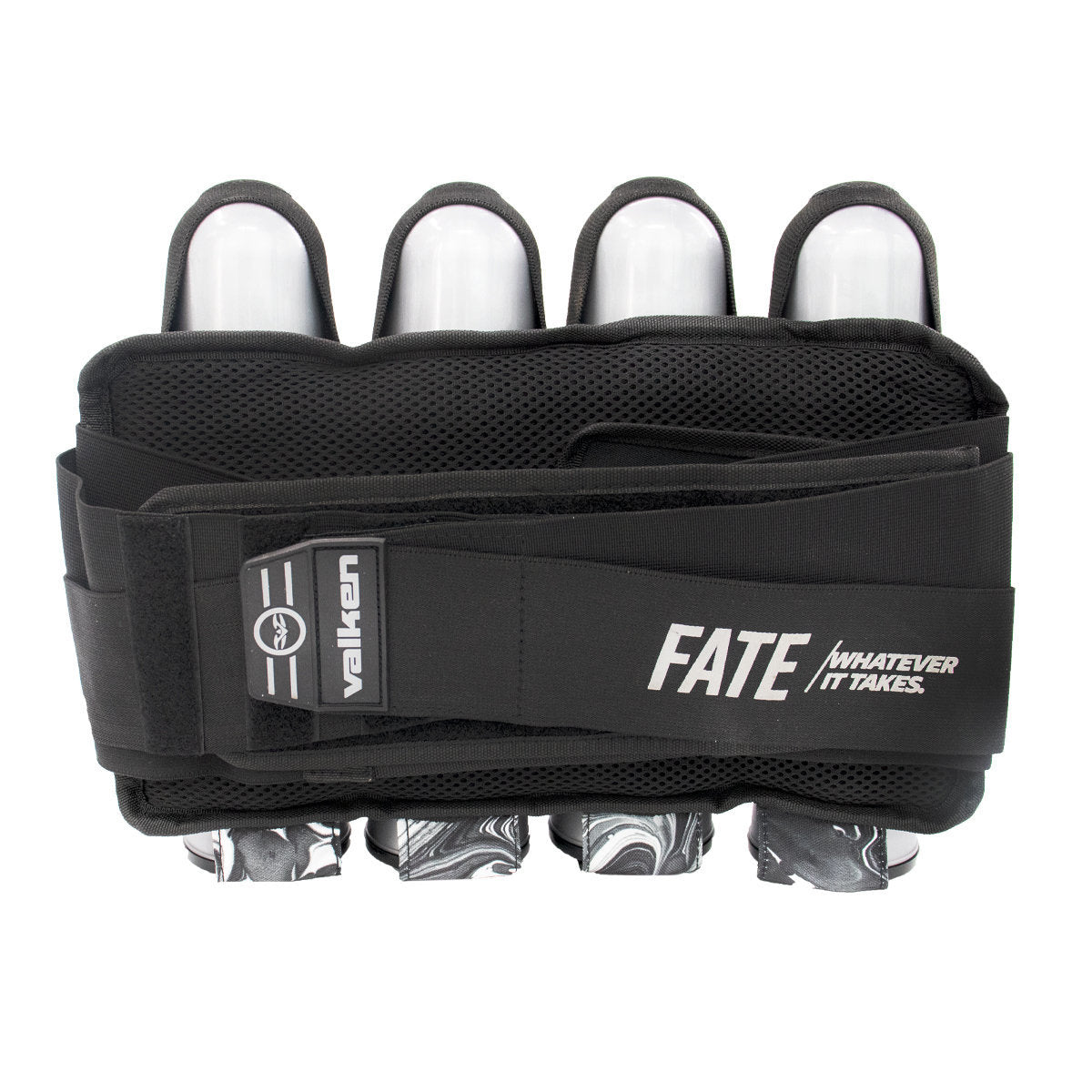Valken Fate Gfx 4+3 Paintball Harness - Liquid Silver - Image 2