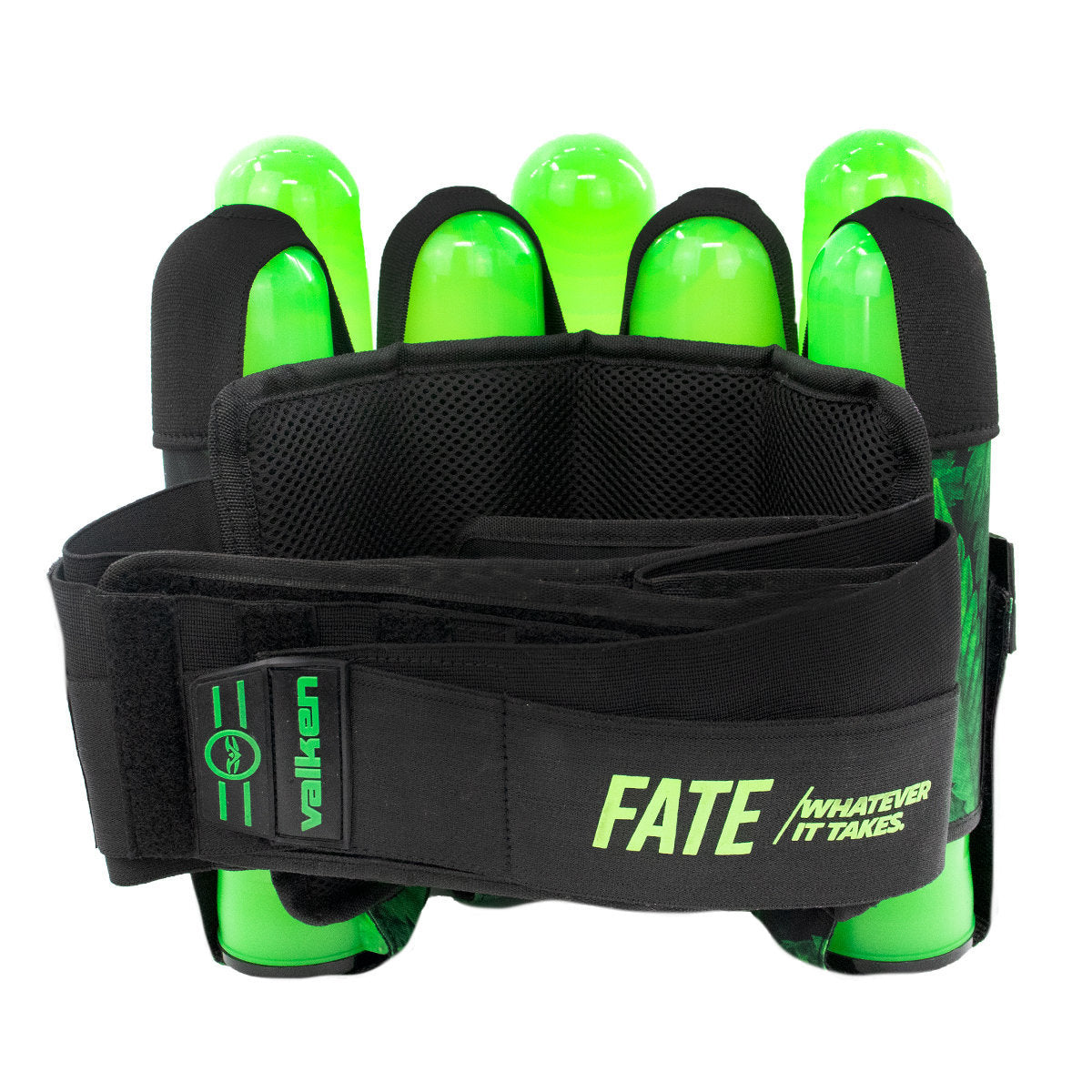 Valken Fate Gfx 4+3 Paintball Harness - Plants Green | Paintball Pod Harness - Image 4