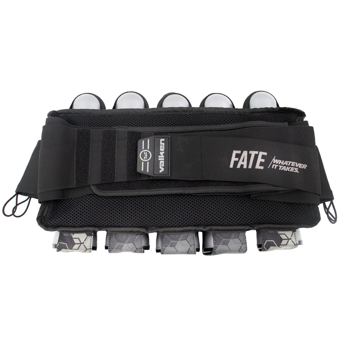 Valken Fate Gfx 5+8 Paintball Harness - 3D Cube Grey Camo | Paintball Pod Harness - Image 2