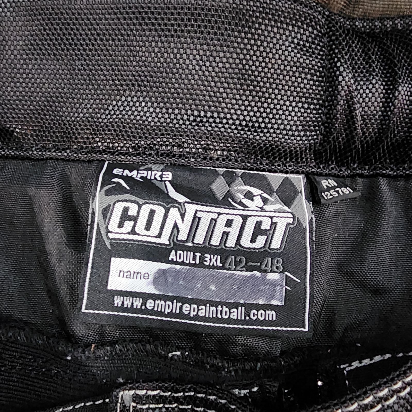 Empire Contact Paintball Pants | Color: Black | 3XL | Pre-Owned - Image 6