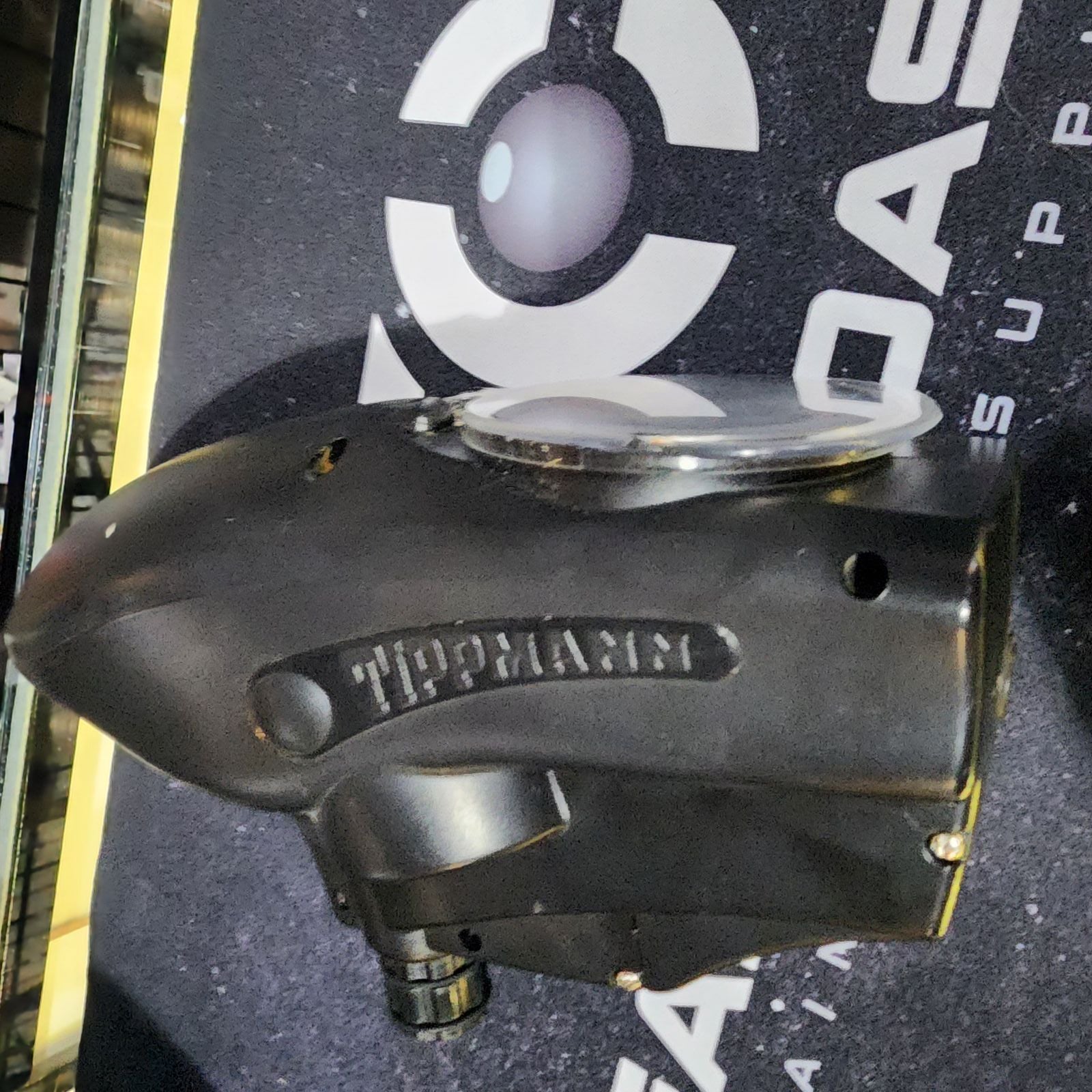 Tippmann Ricochet Electronic Paintball Hopper/Loader | Color: Black | Pre-Owned - Image 3