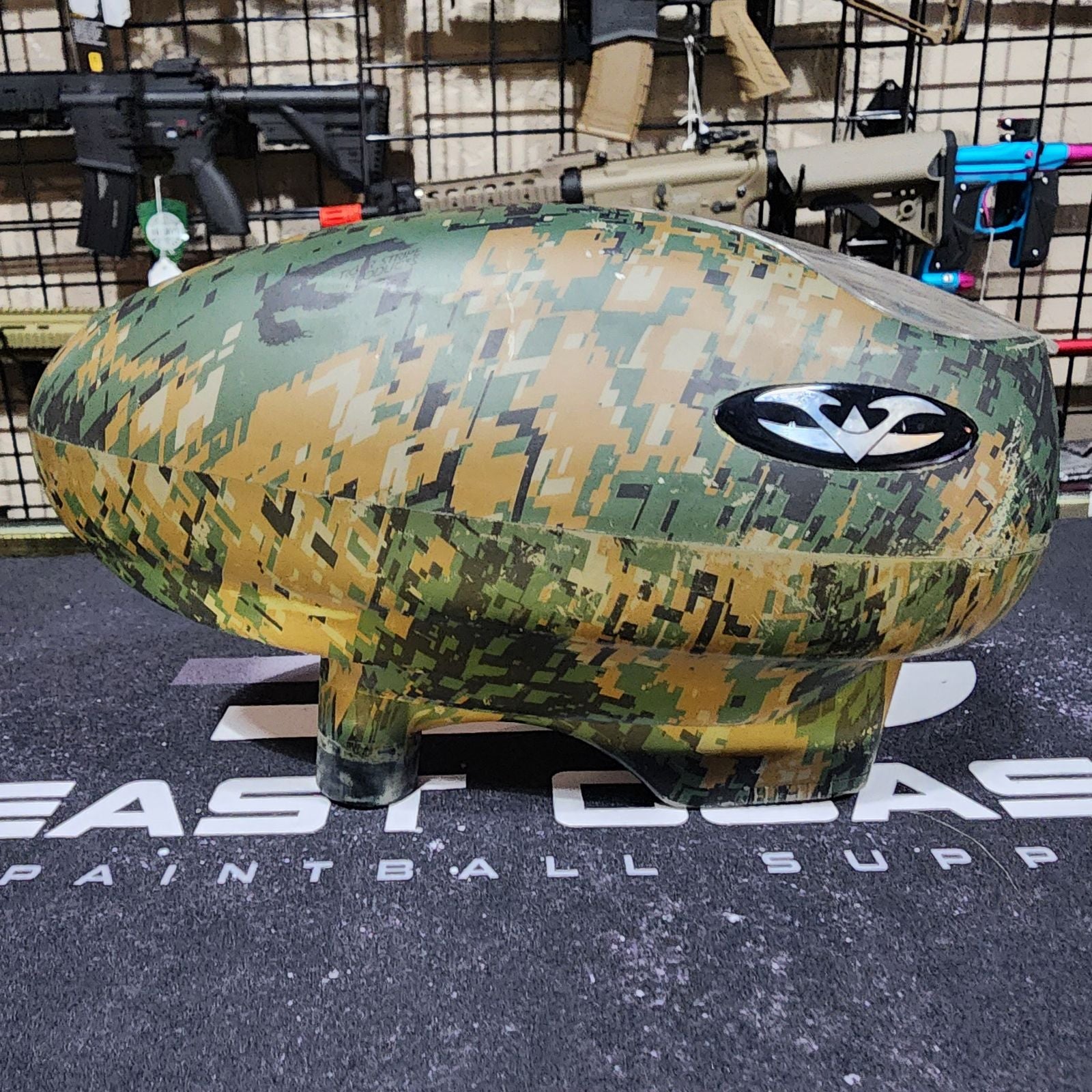 Valken V-Max Electronic Paintball Hopper/Loader | Color: Marpat | Pre-Owned - Image 2