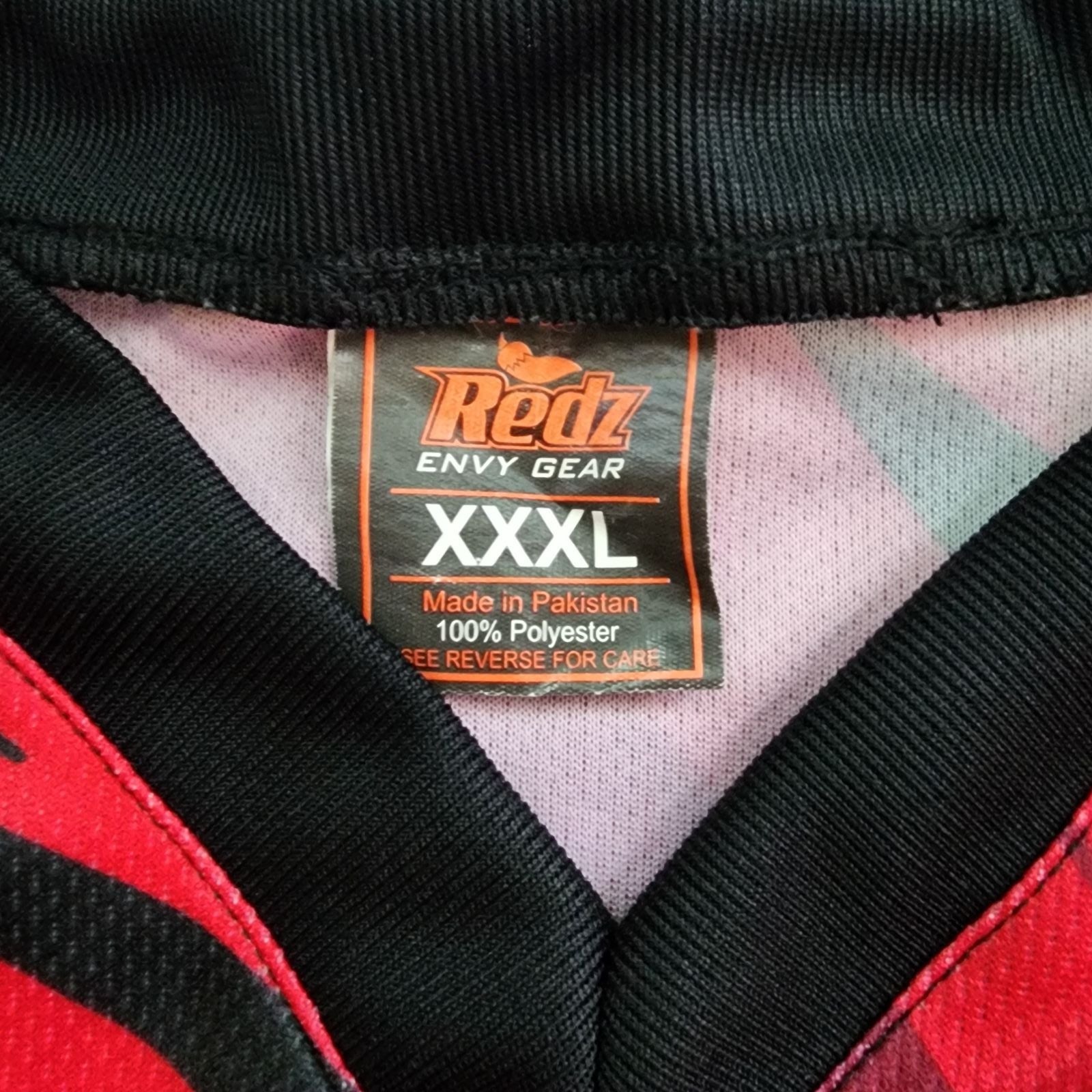 Redz Paintball Jersey | Color: Red/Black | 3XL | Pre-Owned - Image 3