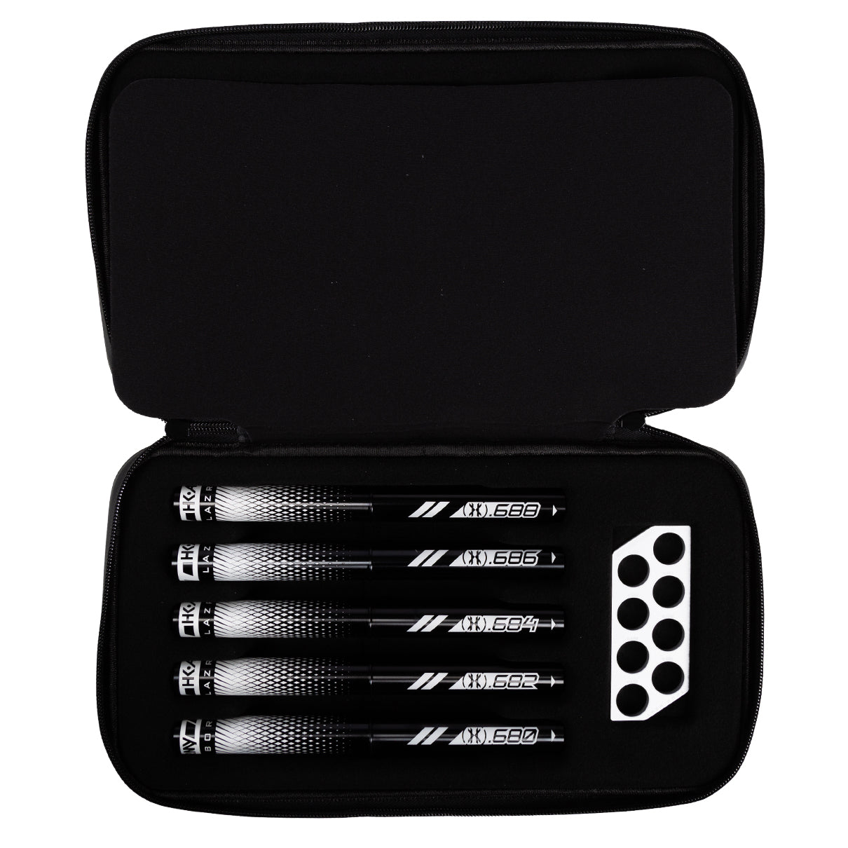 LAZR Barrel Kit - Dust Red - Black Inserts - Cocker Threads - Image 4