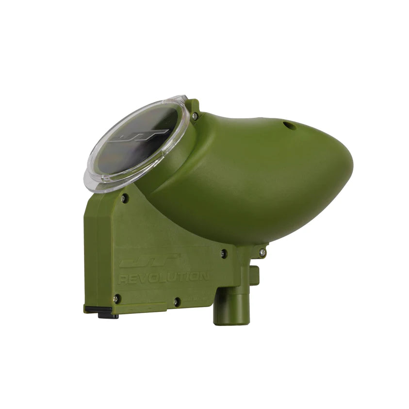 JT Revolution Paintball Loader - Olive - Paintball Hopper - Image 5
