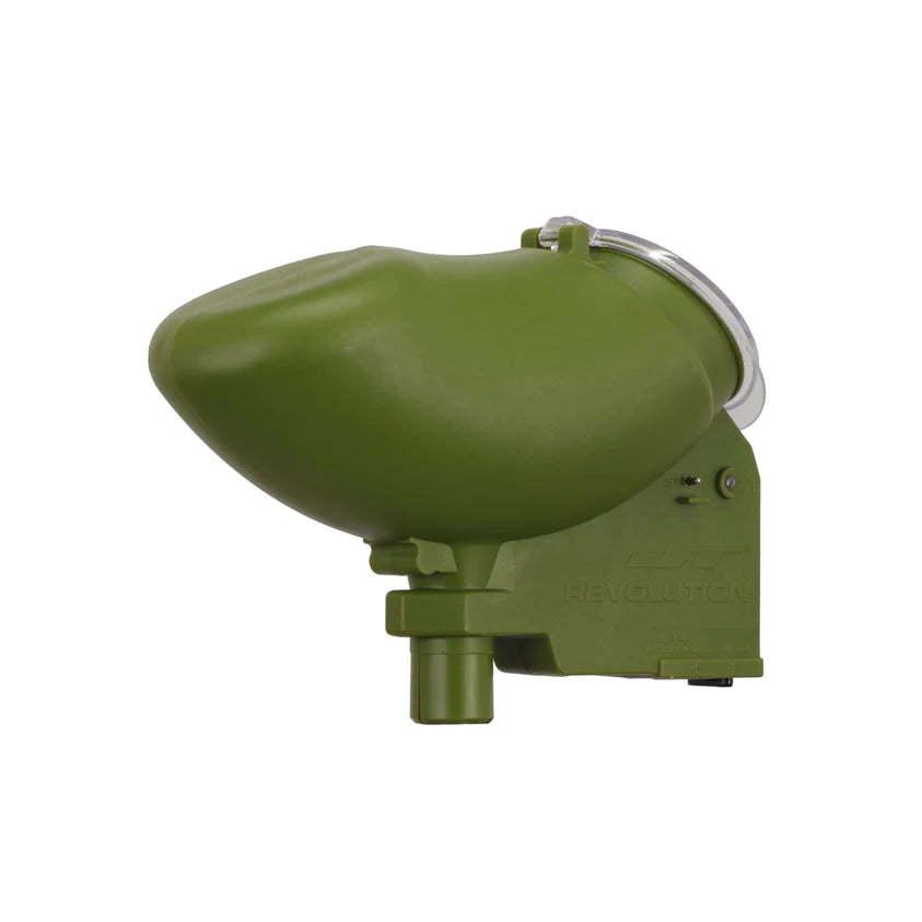 JT Revolution Paintball Loader - Olive - Paintball Hopper - Image 2