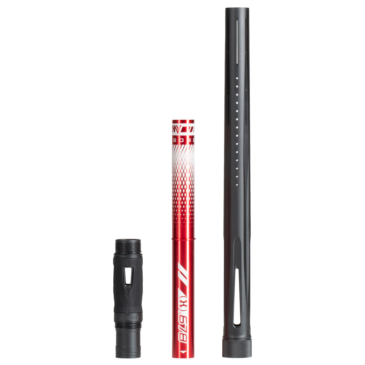 LAZR Barrel Kit - Dust Black - Colored Inserts - Cocker Threads - Image 6