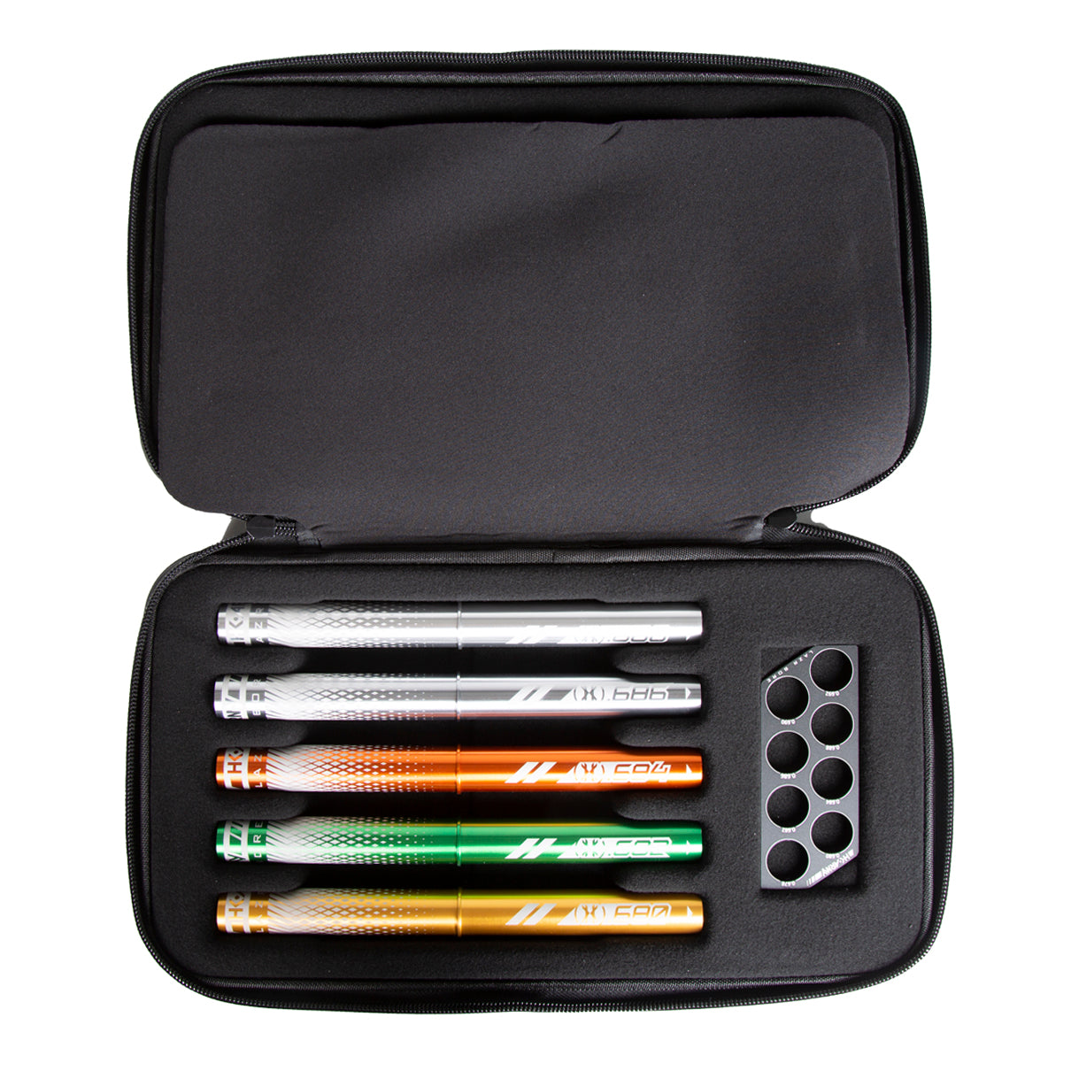LAZR Barrel Kit - Dust Black - Colored Inserts - Cocker Threads - Image 4